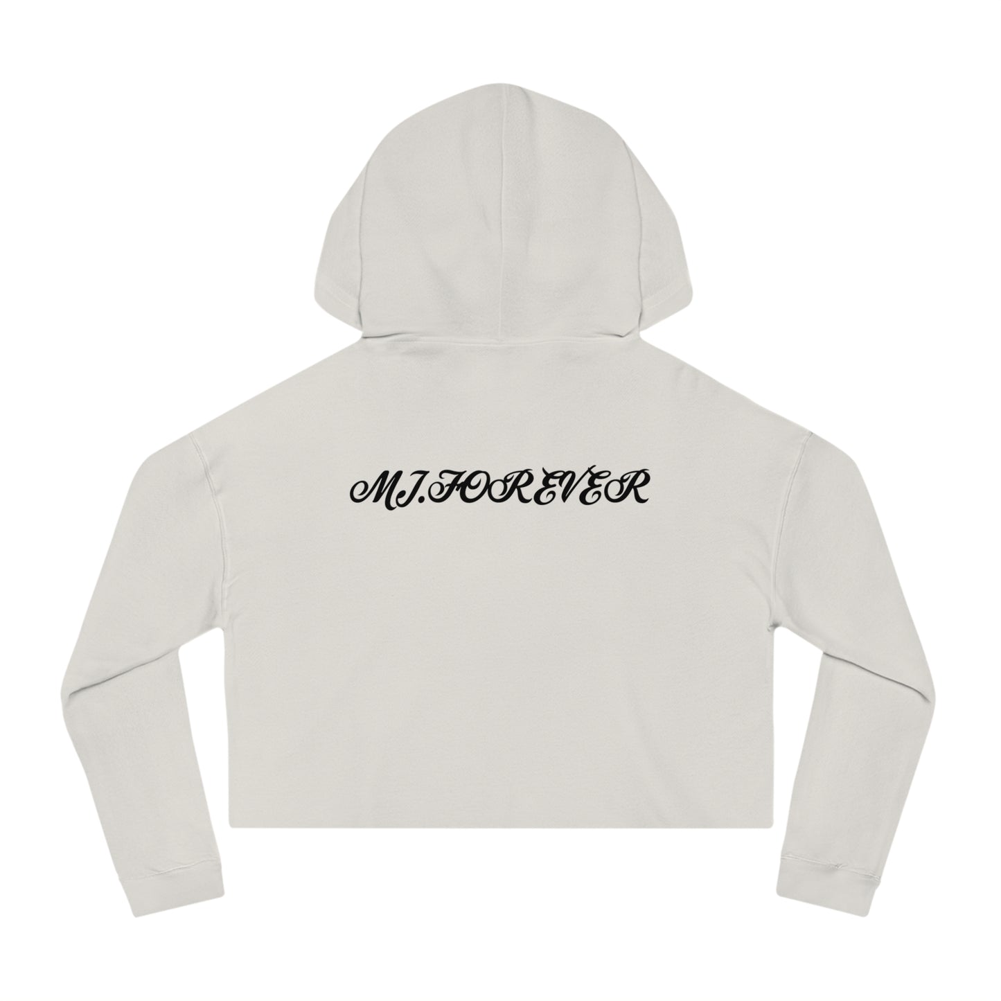 MJ FOREVER Stylish Women's Cropped Hoodie with Eye Design | Perfect for Casual Wear, Gifts, Street Style, Festivals, Everyday Comfort