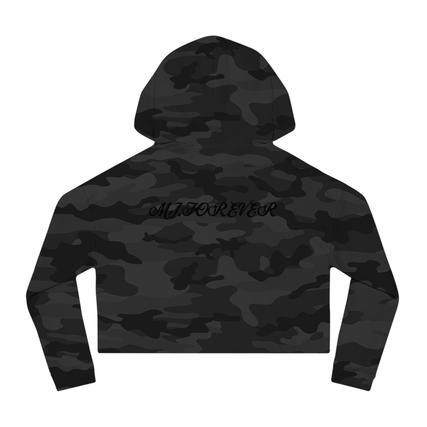 MJ FOREVER Stylish Women's Cropped Hoodie with Eye Design | Perfect for Casual Wear, Gifts, Street Style, Festivals, Everyday Comfort