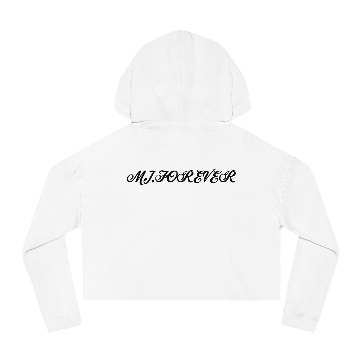 MJ FOREVER Stylish Women's Cropped Hoodie with Eye Design | Perfect for Casual Wear, Gifts, Street Style, Festivals, Everyday Comfort