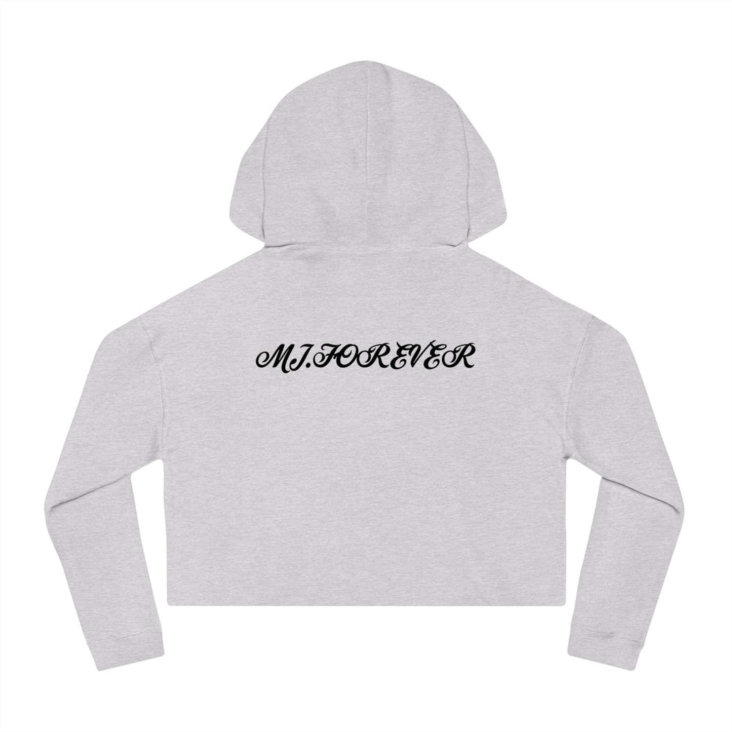 MJ FOREVER Stylish Women's Cropped Hoodie with Eye Design | Perfect for Casual Wear, Gifts, Street Style, Festivals, Everyday Comfort