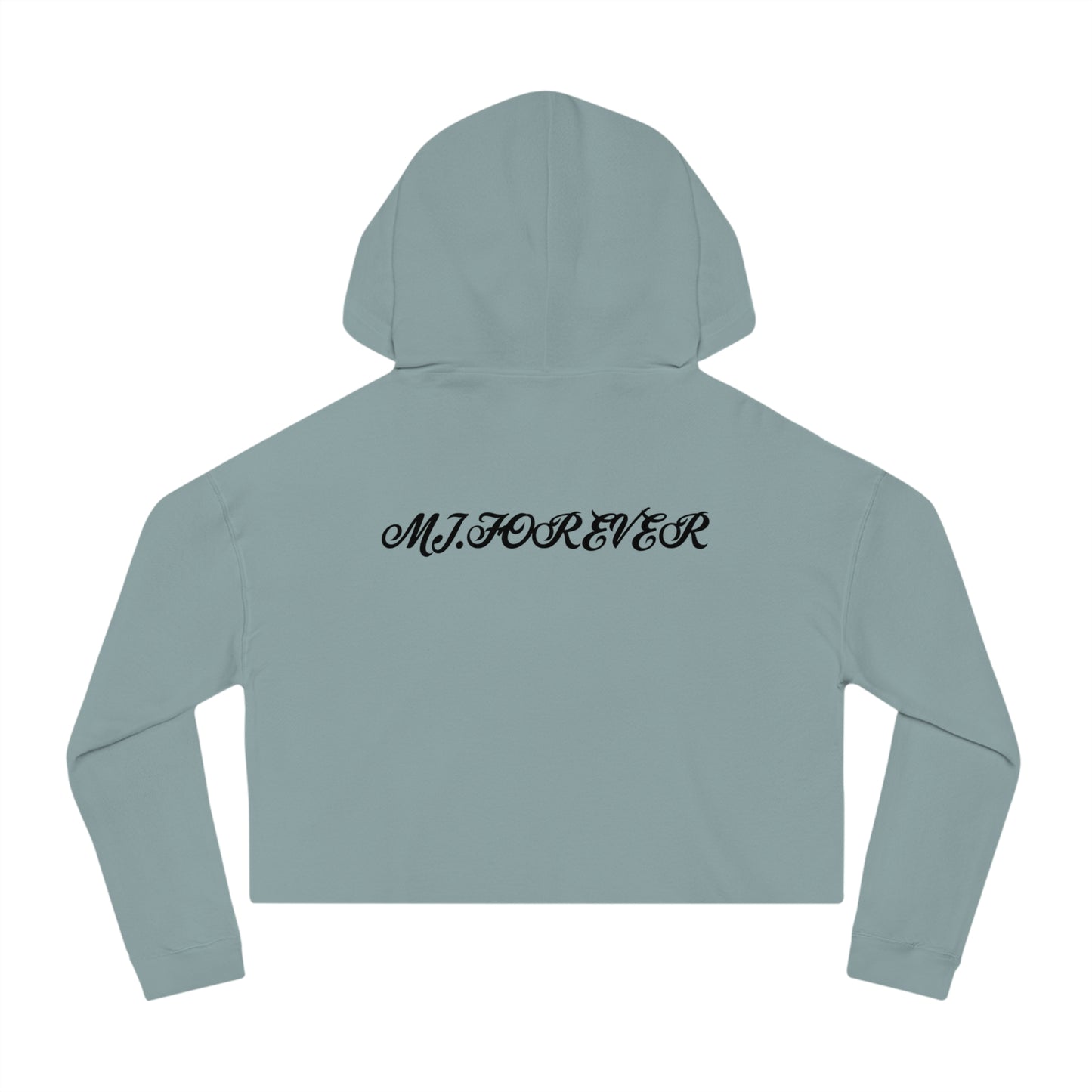 MJ FOREVER Stylish Women's Cropped Hoodie with Eye Design | Perfect for Casual Wear, Gifts, Street Style, Festivals, Everyday Comfort