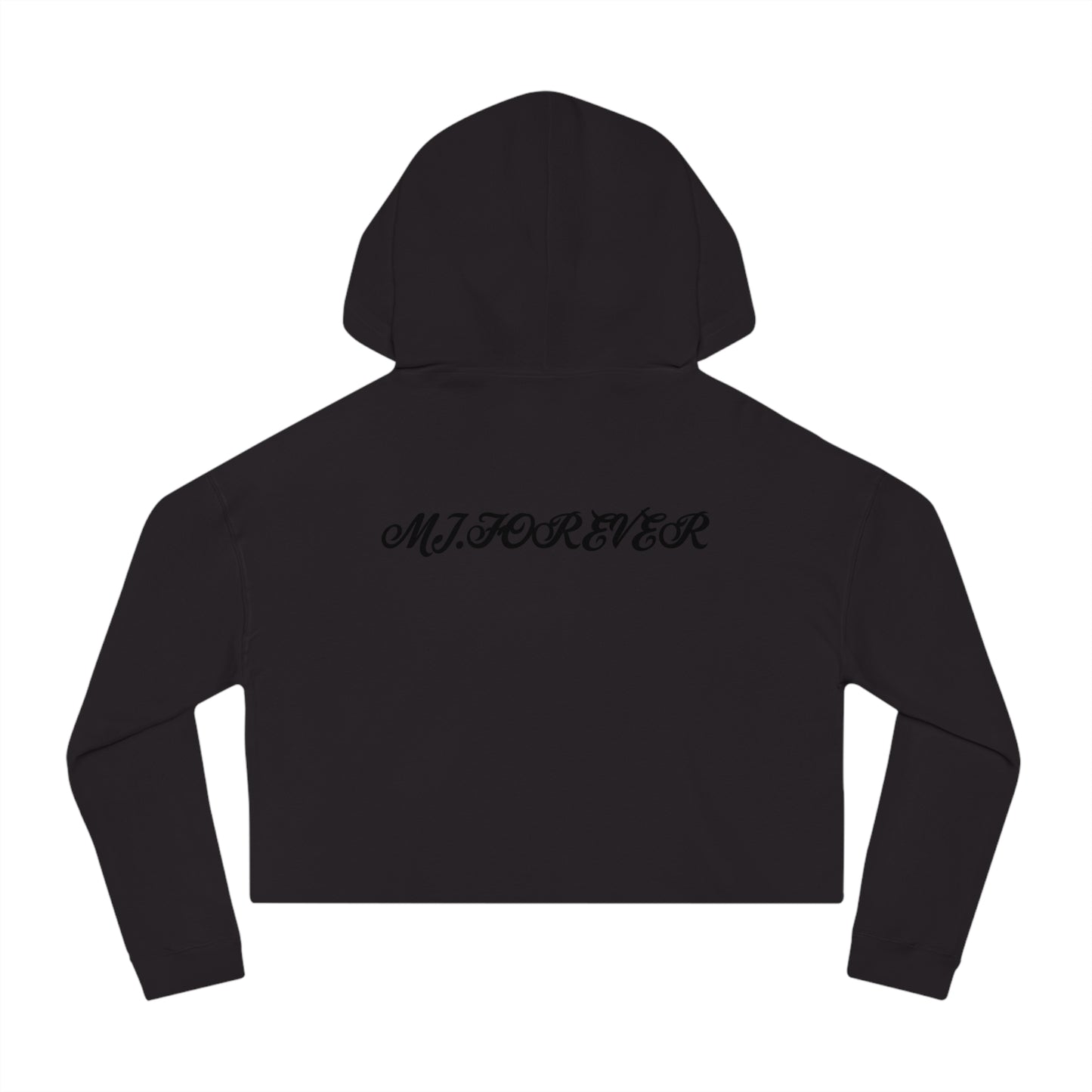 MJ FOREVER Stylish Women's Cropped Hoodie with Eye Design | Perfect for Casual Wear, Gifts, Street Style, Festivals, Everyday Comfort