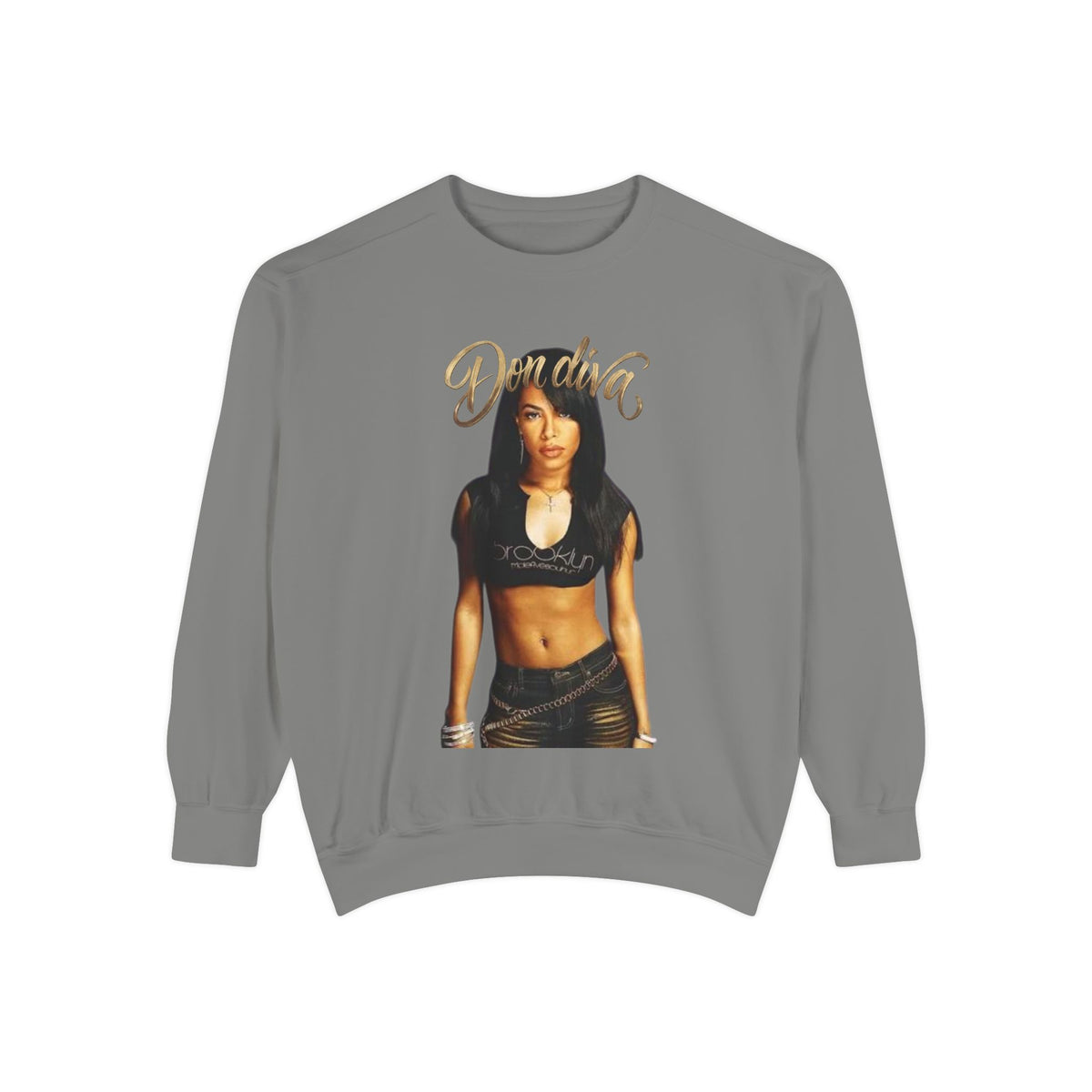 Don Diva Aaliyah  Graphic Sweatshirt