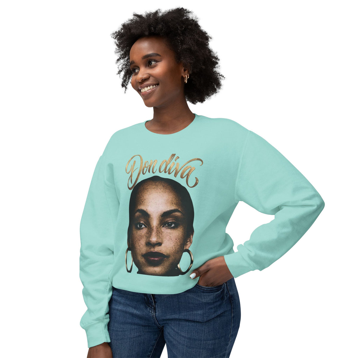 Don Diva Sade  Portrait Sweatshirt