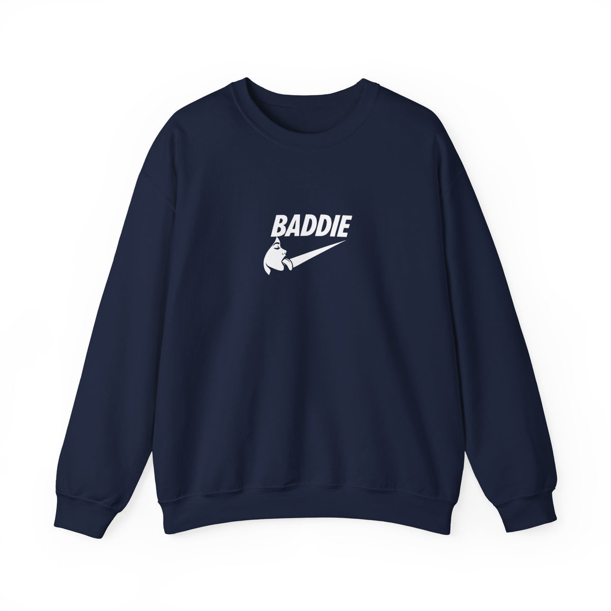 Classic White Crewneck Sweatshirt