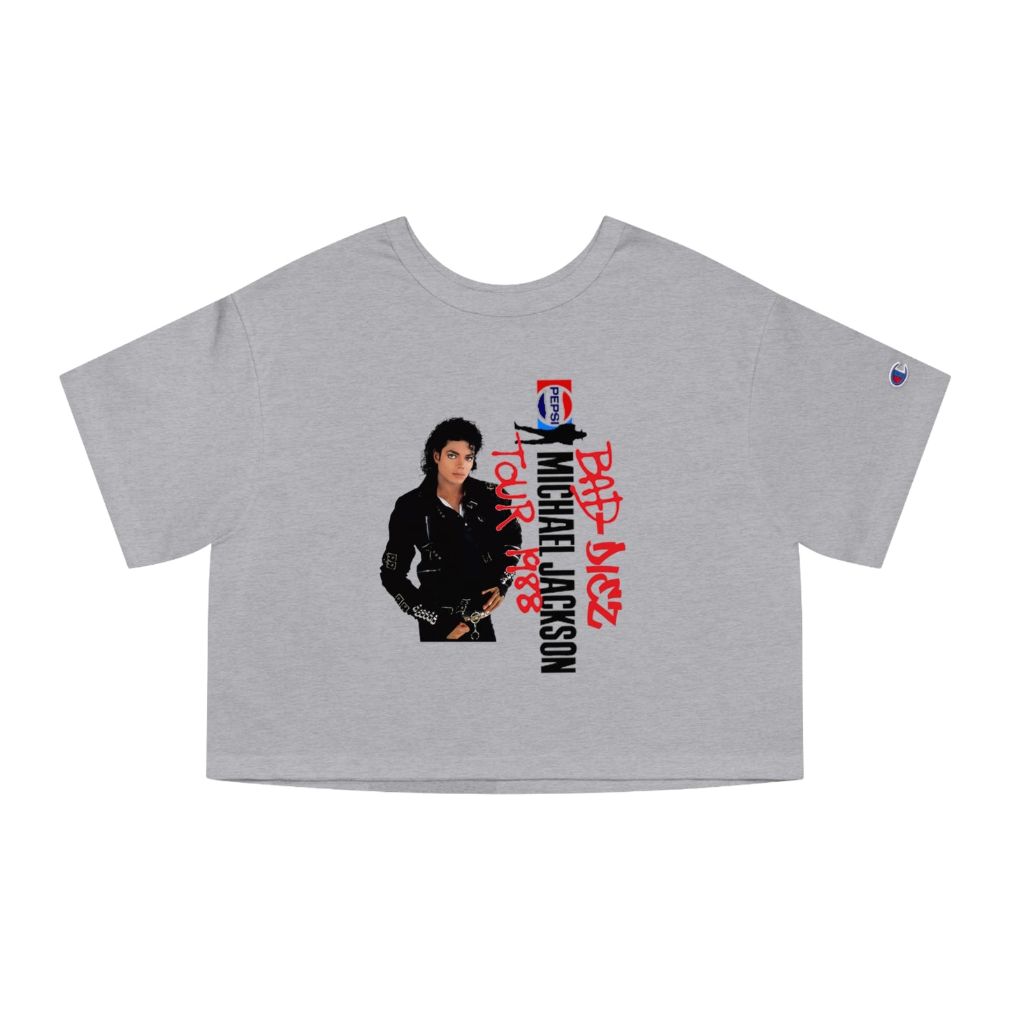 FOREVER MJ Champion Women's Heritage Cropped T-Shirt