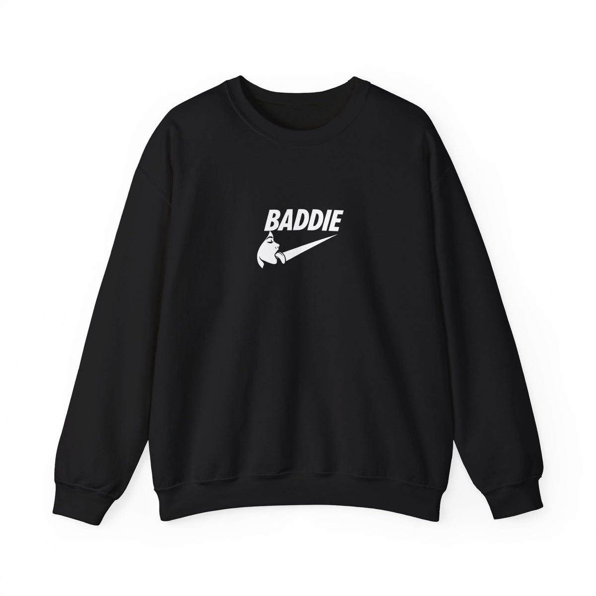 Classic White Crewneck Sweatshirt