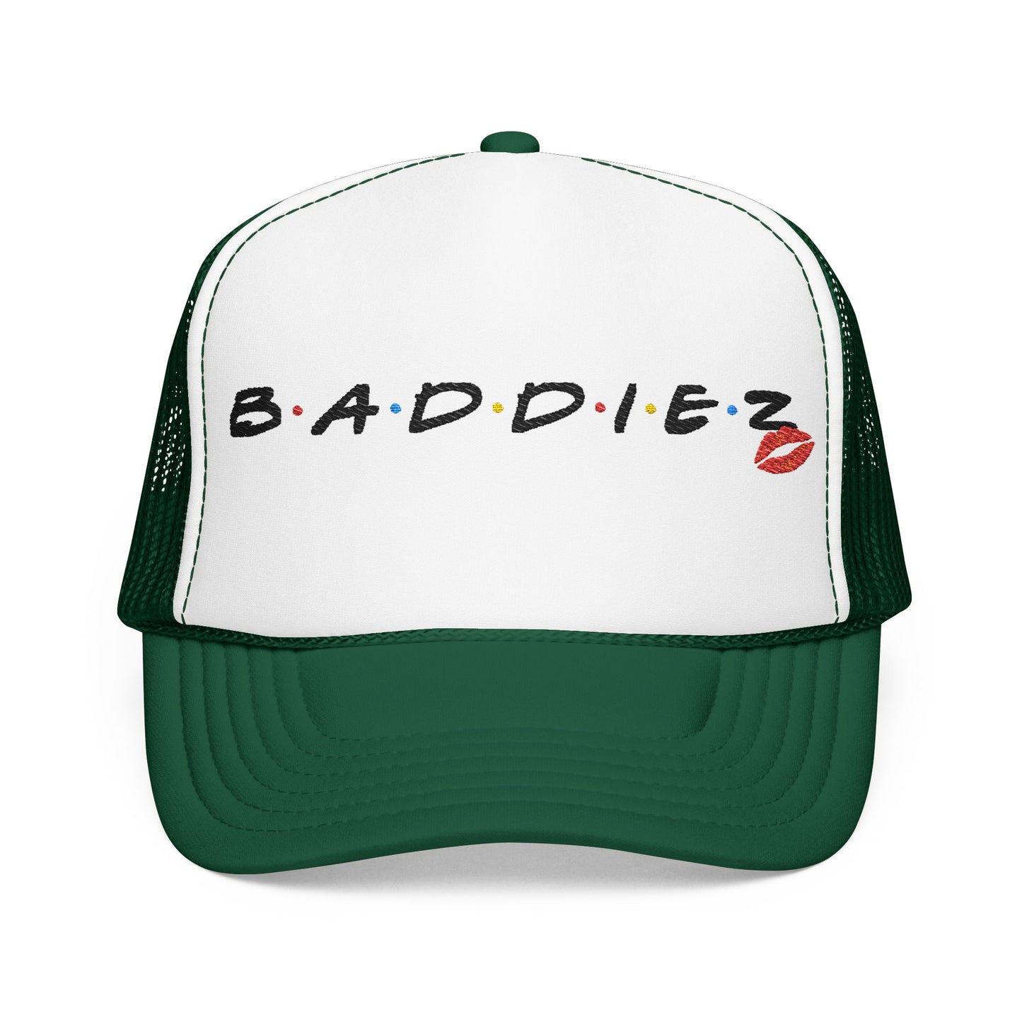Baddiez Trucker Hat — Foam Mesh Snapback Cap