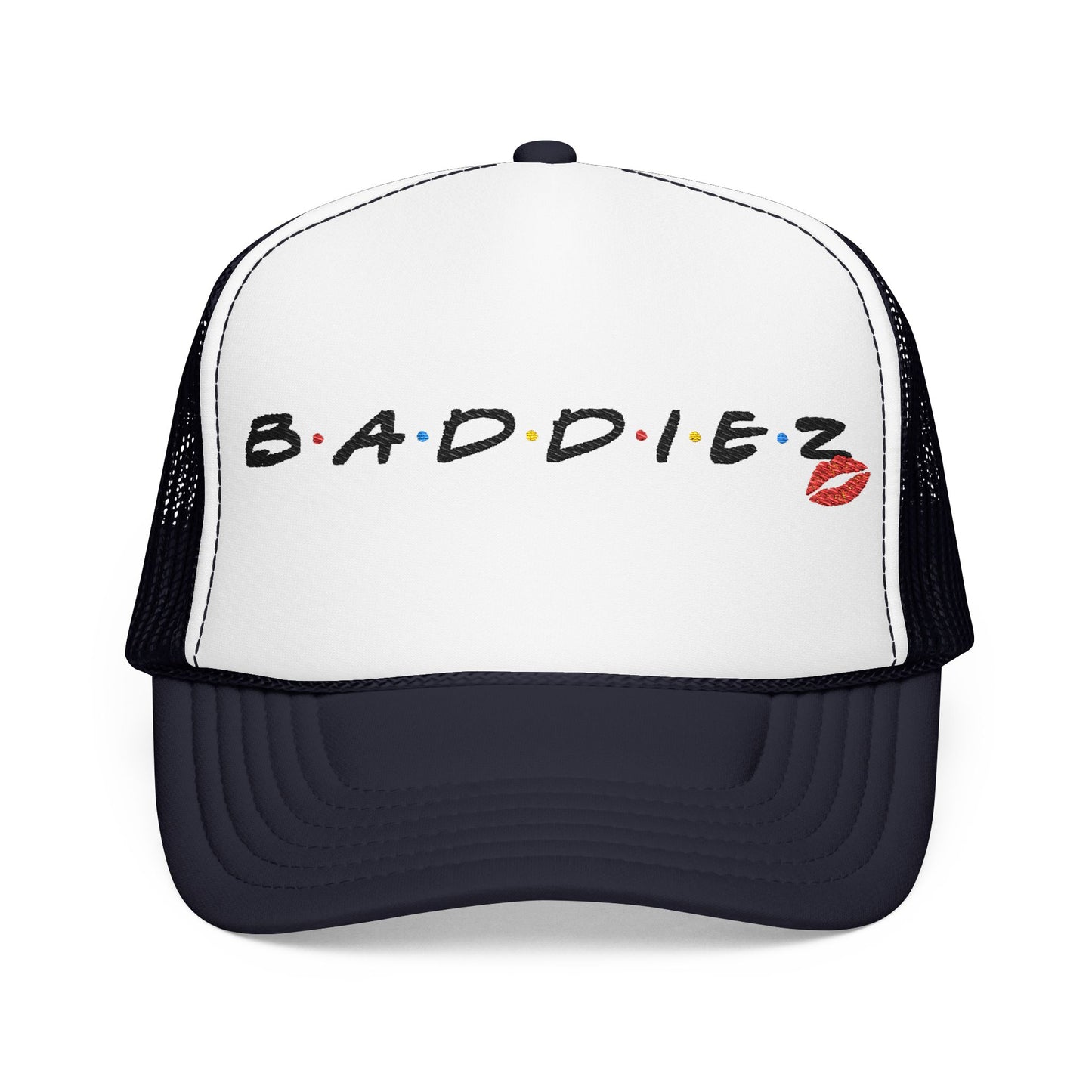 Baddiez Trucker Hat — Foam Mesh Snapback Cap