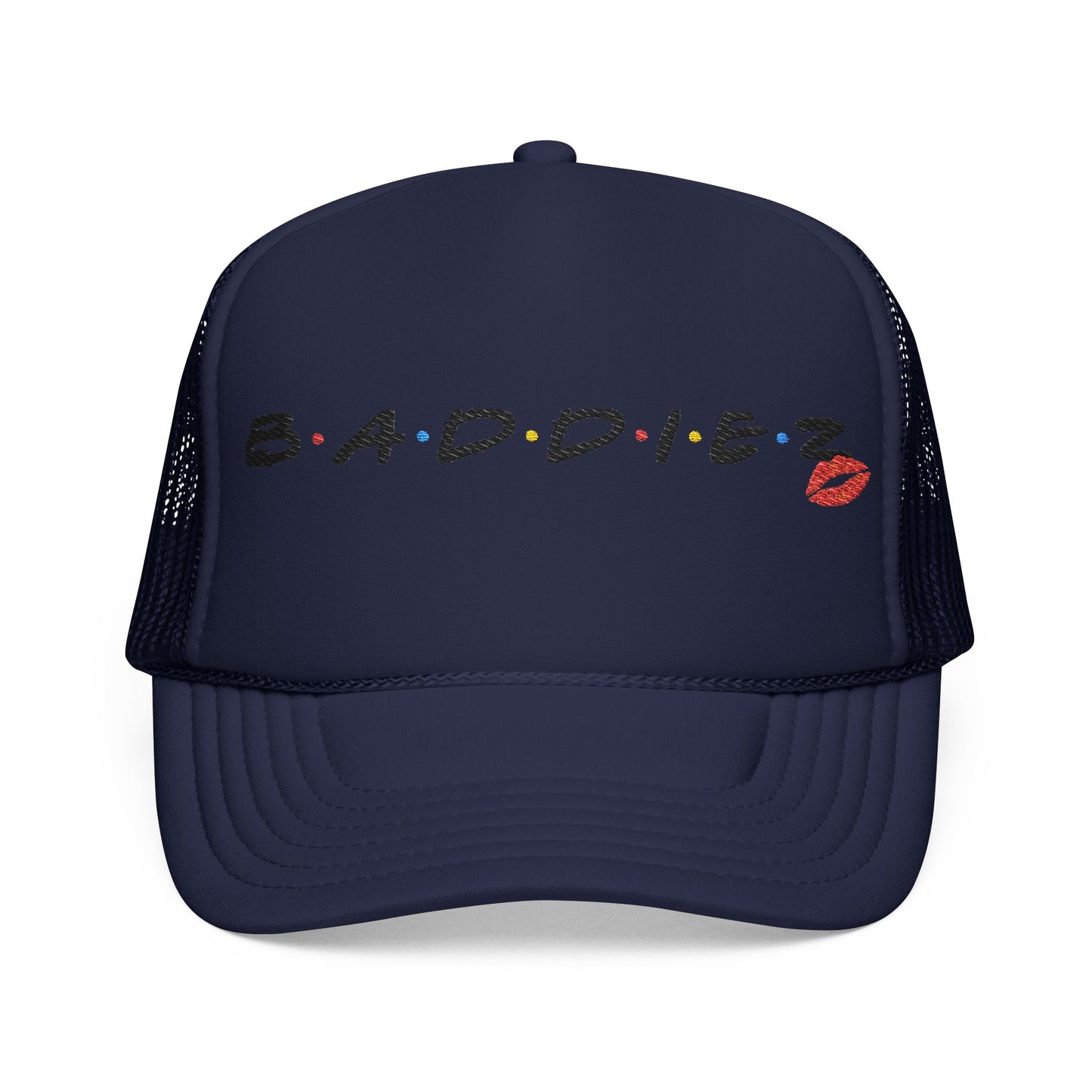 Baddiez Trucker Hat — Foam Mesh Snapback Cap