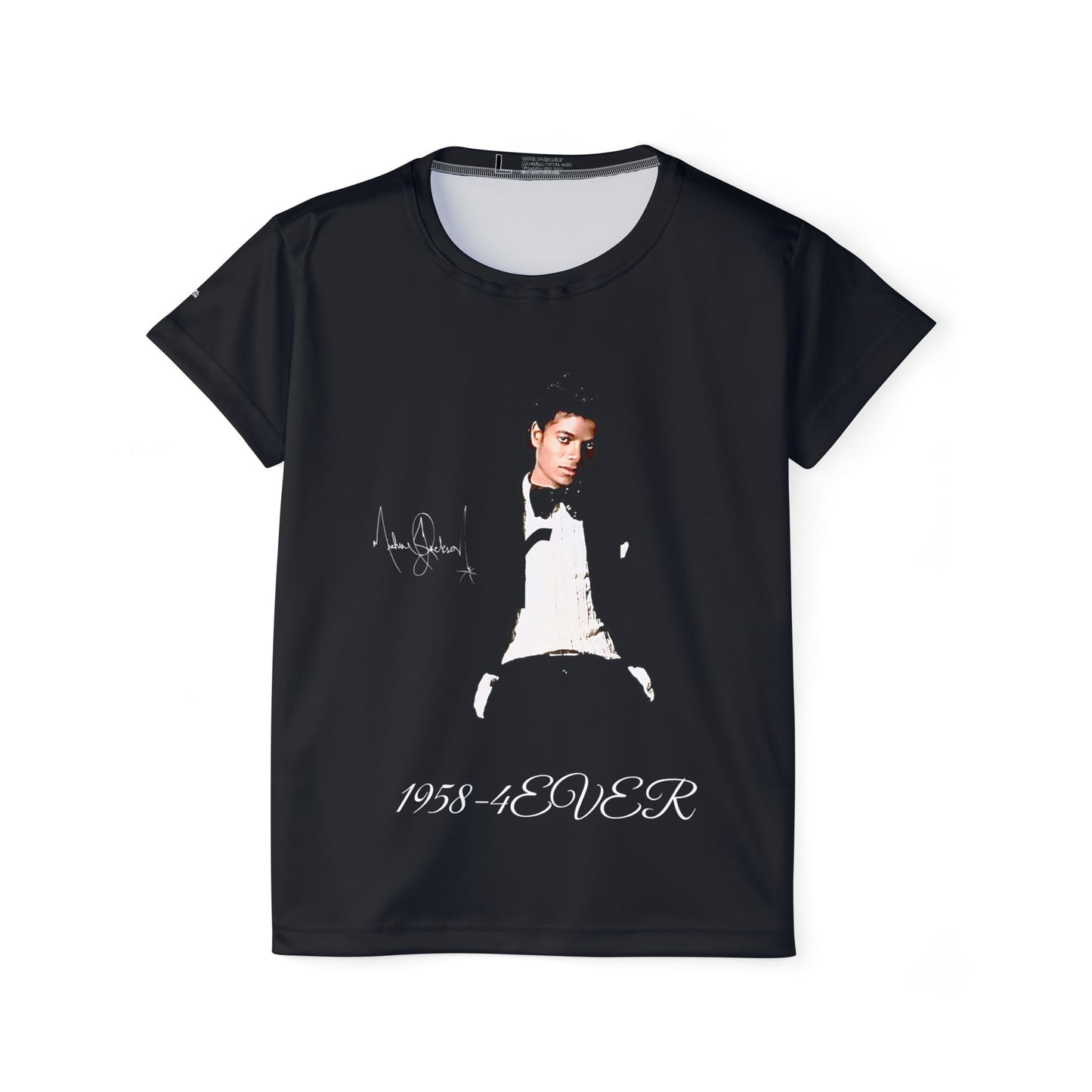 MJ FOREVER Sports Jersey, Tribute Shirt, Unique Activewear, Cool Gift for Fans, Casual Everyday Wear
