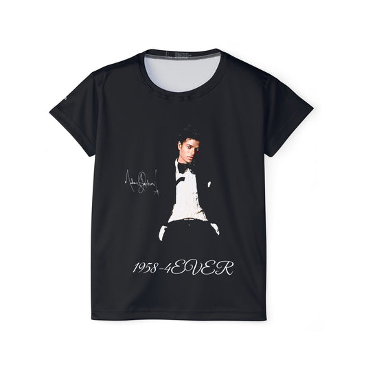 MJ FOREVER Sports Jersey, Tribute Shirt, Unique Activewear, Cool Gift for Fans, Casual Everyday Wear