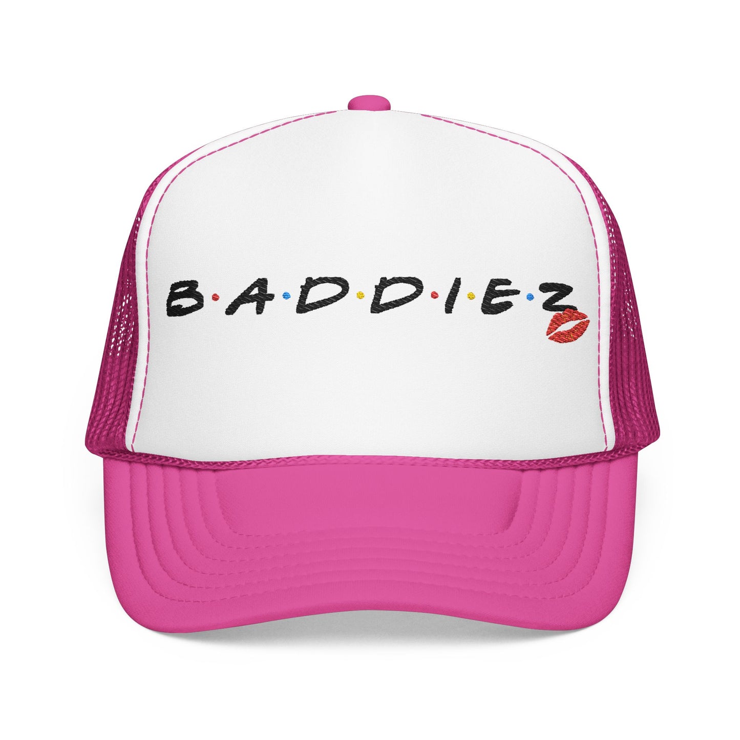 Baddiez Trucker Hat — Foam Mesh Snapback Cap