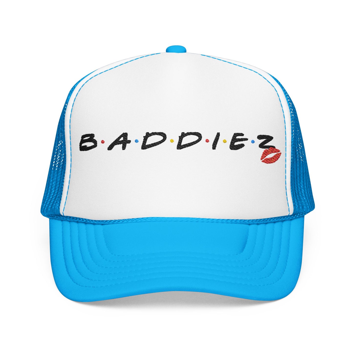Baddiez Trucker Hat — Foam Mesh Snapback Cap