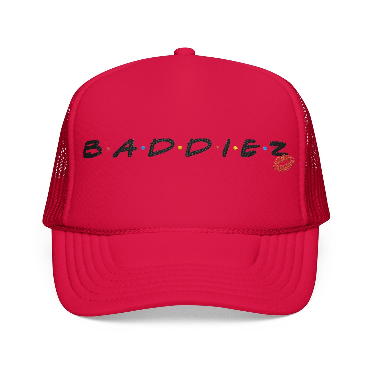 Baddiez Trucker Hat — Foam Mesh Snapback Cap