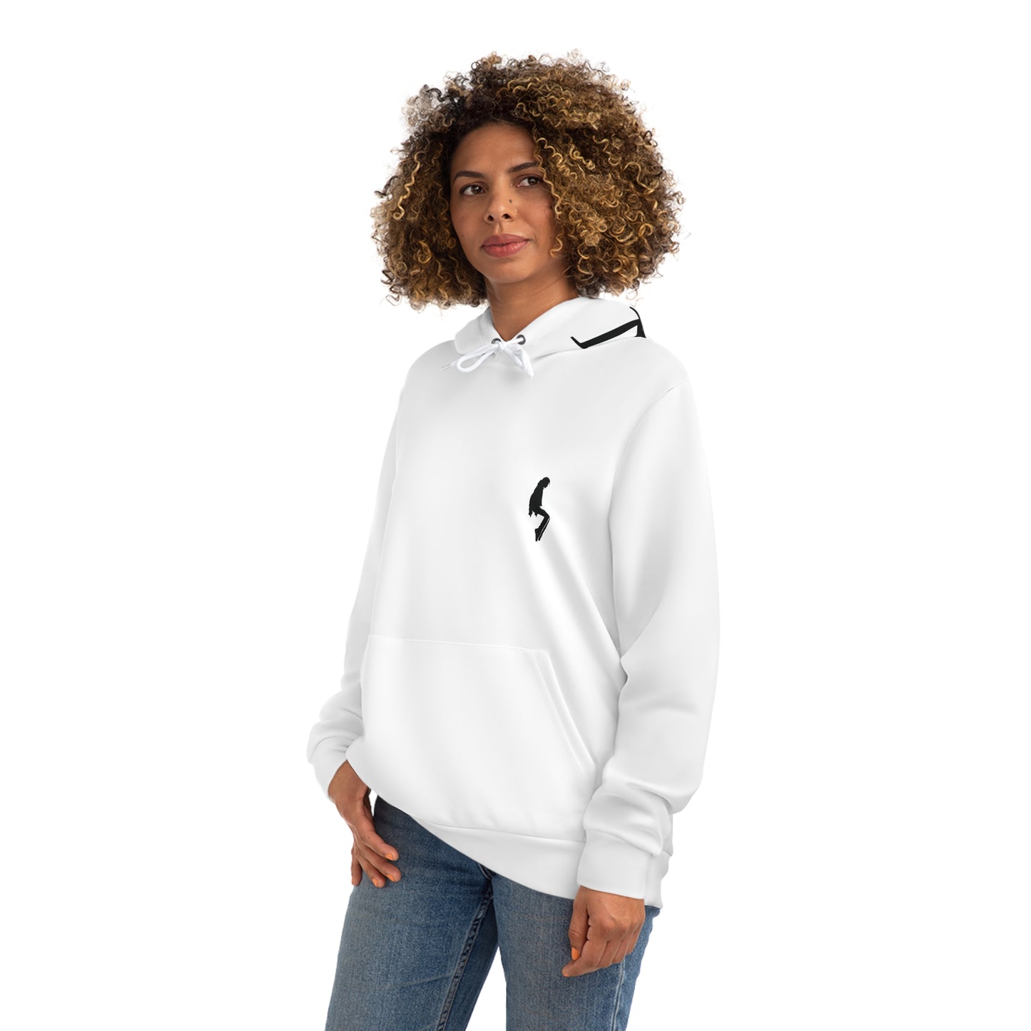 MJ FOREVER Stylish Graphic Hoodie, Trendy Streetwear, Unisex Fashion Sweatshirt, Casual Chic Apparel, Unique Gift for Her, Daily Comfy Hoodie