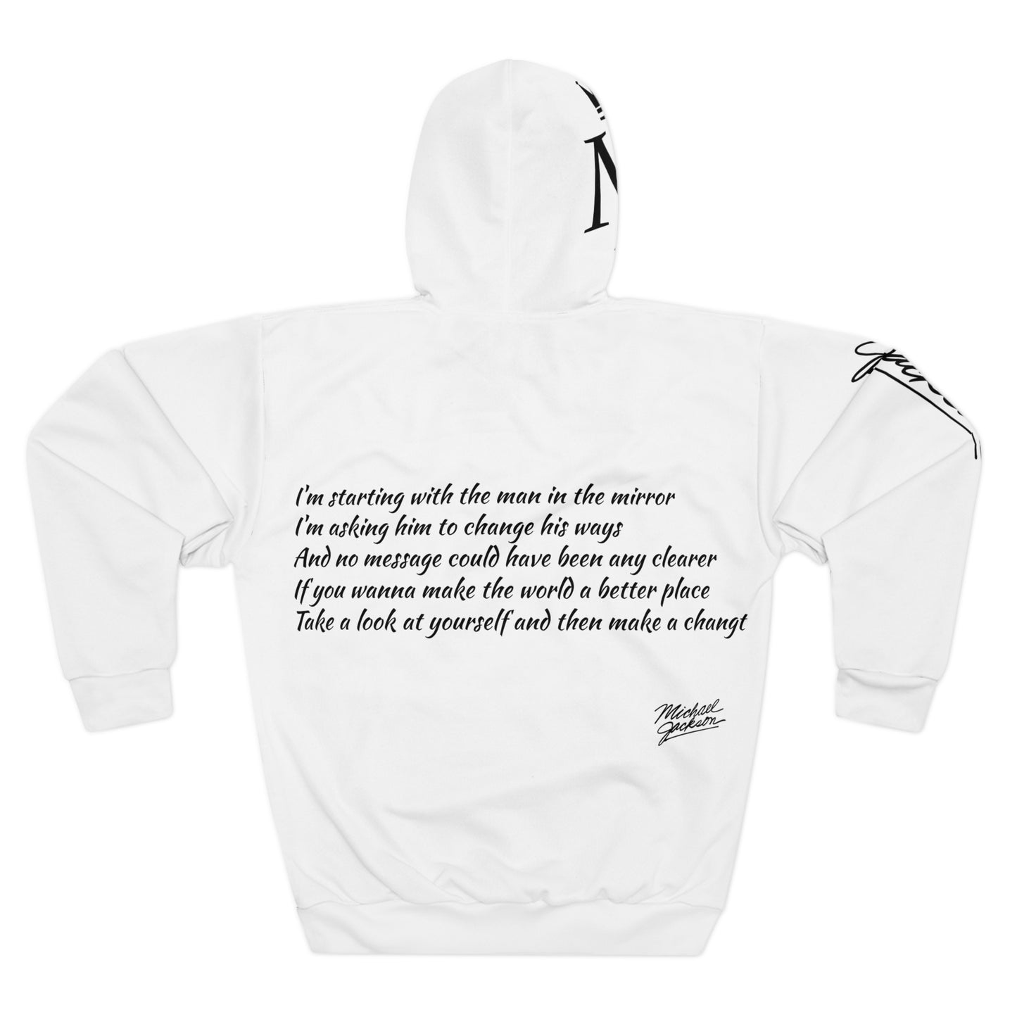 MJ FOREVER Unisex Pullover Hoodie (AOP)