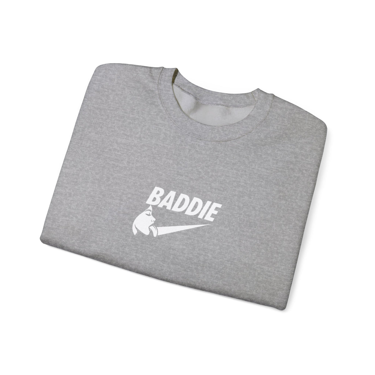 Classic White Crewneck Sweatshirt