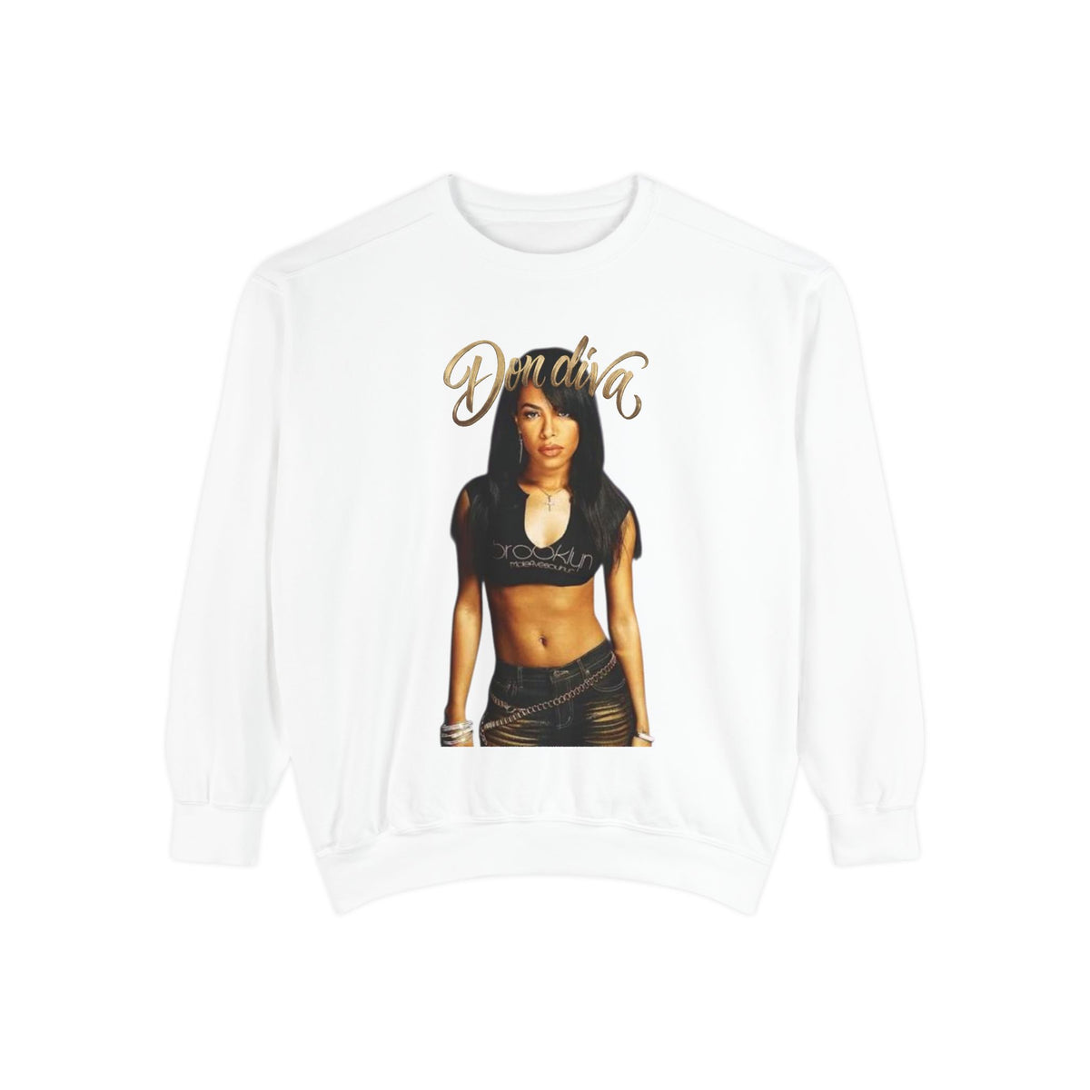 Don Diva Aaliyah  Graphic Sweatshirt
