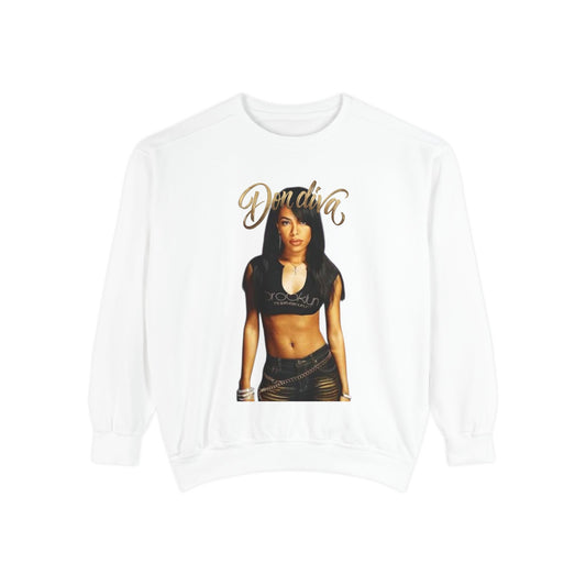 Don Diva Aaliyah  Graphic Sweatshirt