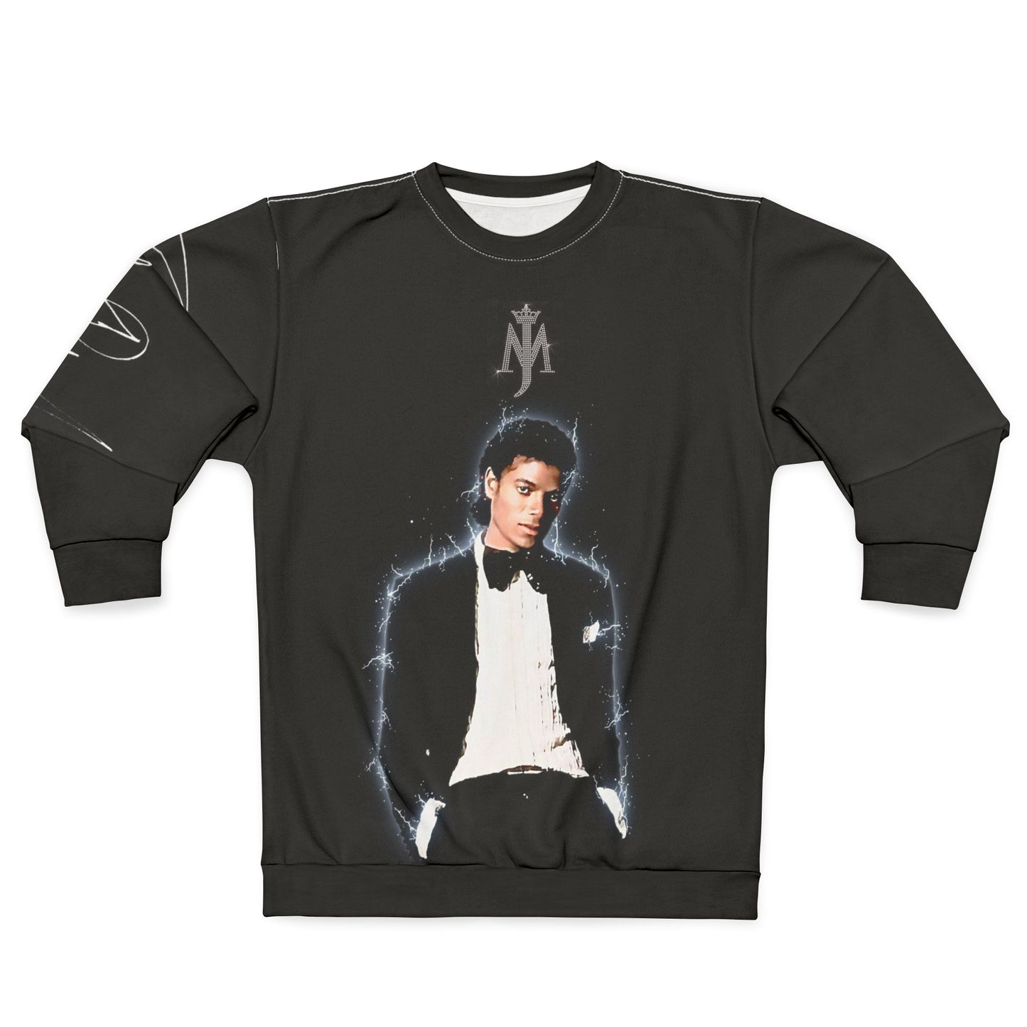 Michael Jackson Unisex Sweatshirt, Retro Music Apparel, Iconic Style, Perfect Gift for Fans, Music Lover's Fashion
