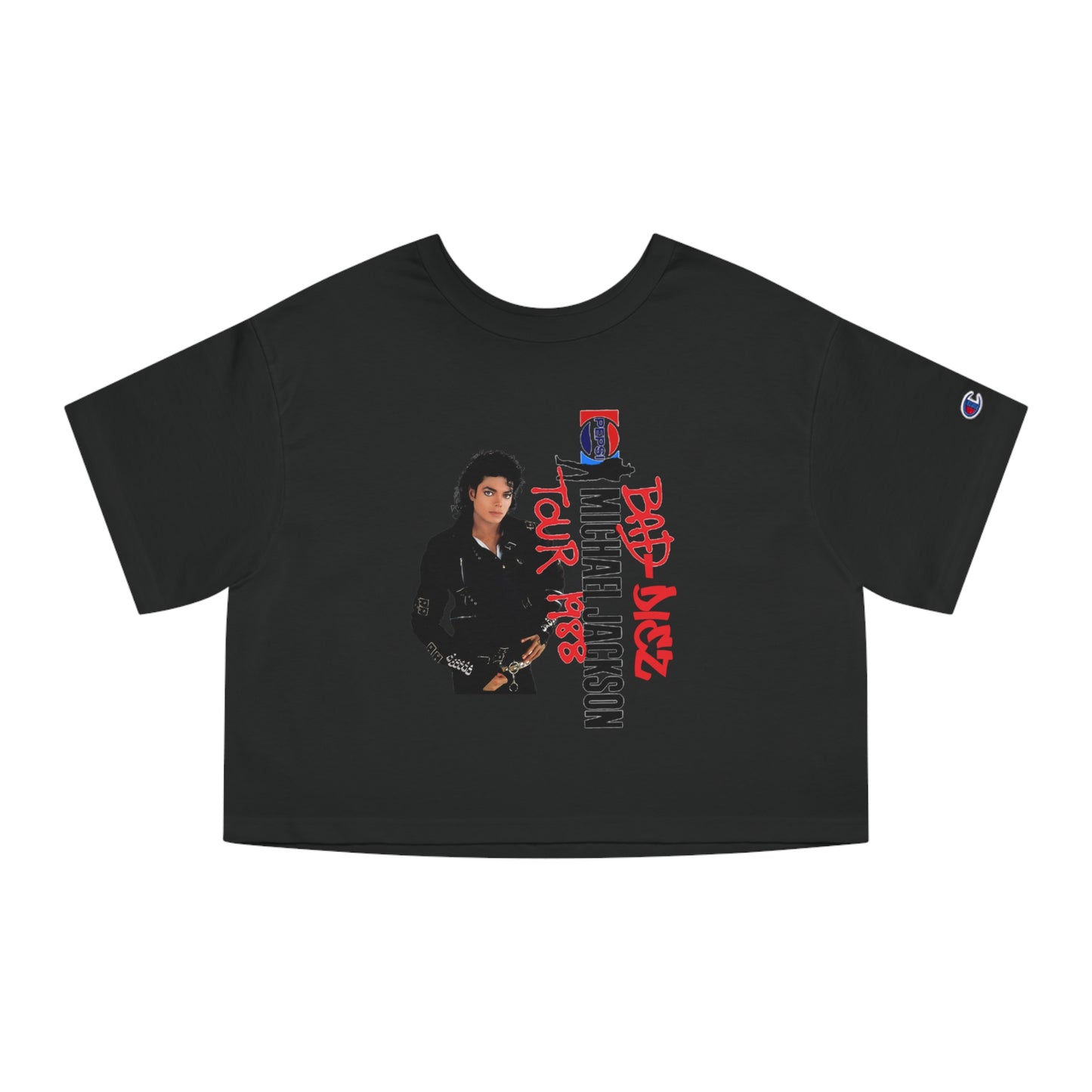 FOREVER MJ Champion Women's Heritage Cropped T-Shirt