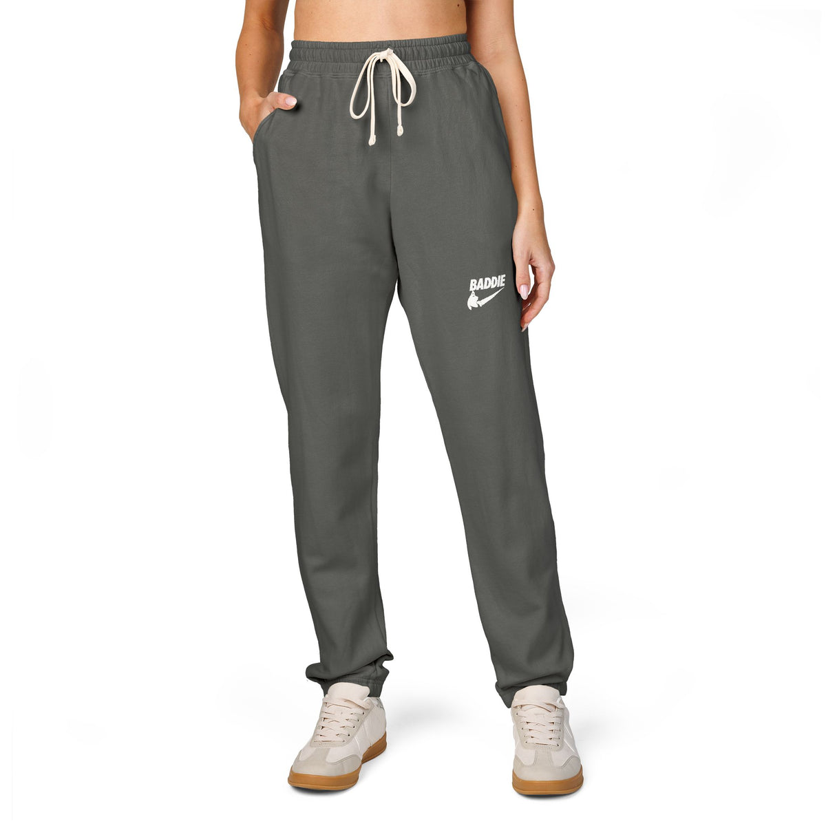 Baddie  Sweatpants —  Logo Joggers