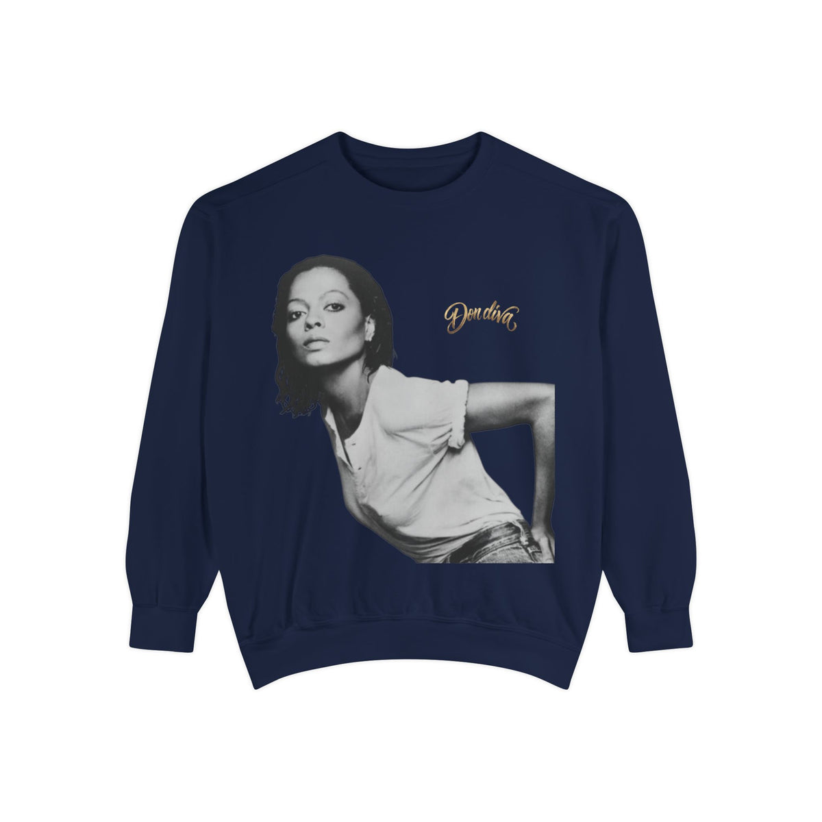 don diva Diana Portrait Sweatshirt