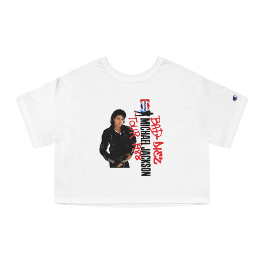 FOREVER MJ Champion Women's Heritage Cropped T-Shirt
