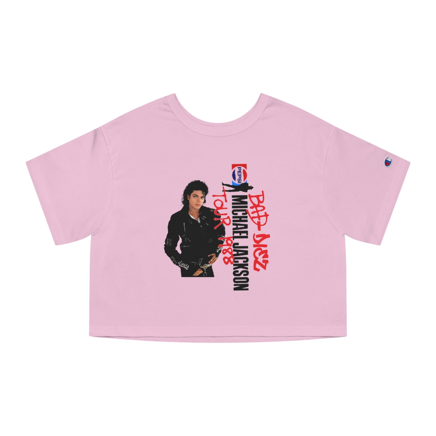 FOREVER MJ Champion Women's Heritage Cropped T-Shirt