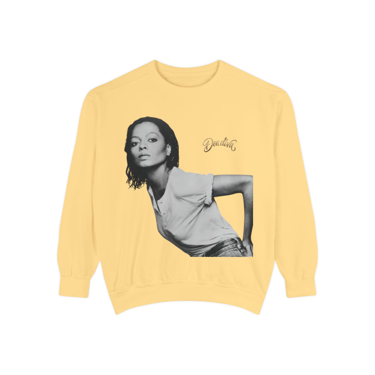 don diva Diana Portrait Sweatshirt