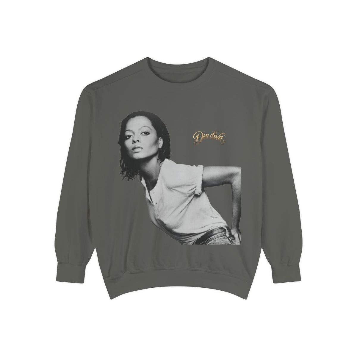 don diva Diana Portrait Sweatshirt