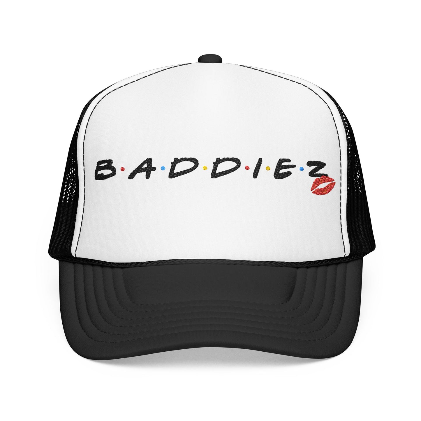 Baddiez Trucker Hat — Foam Mesh Snapback Cap