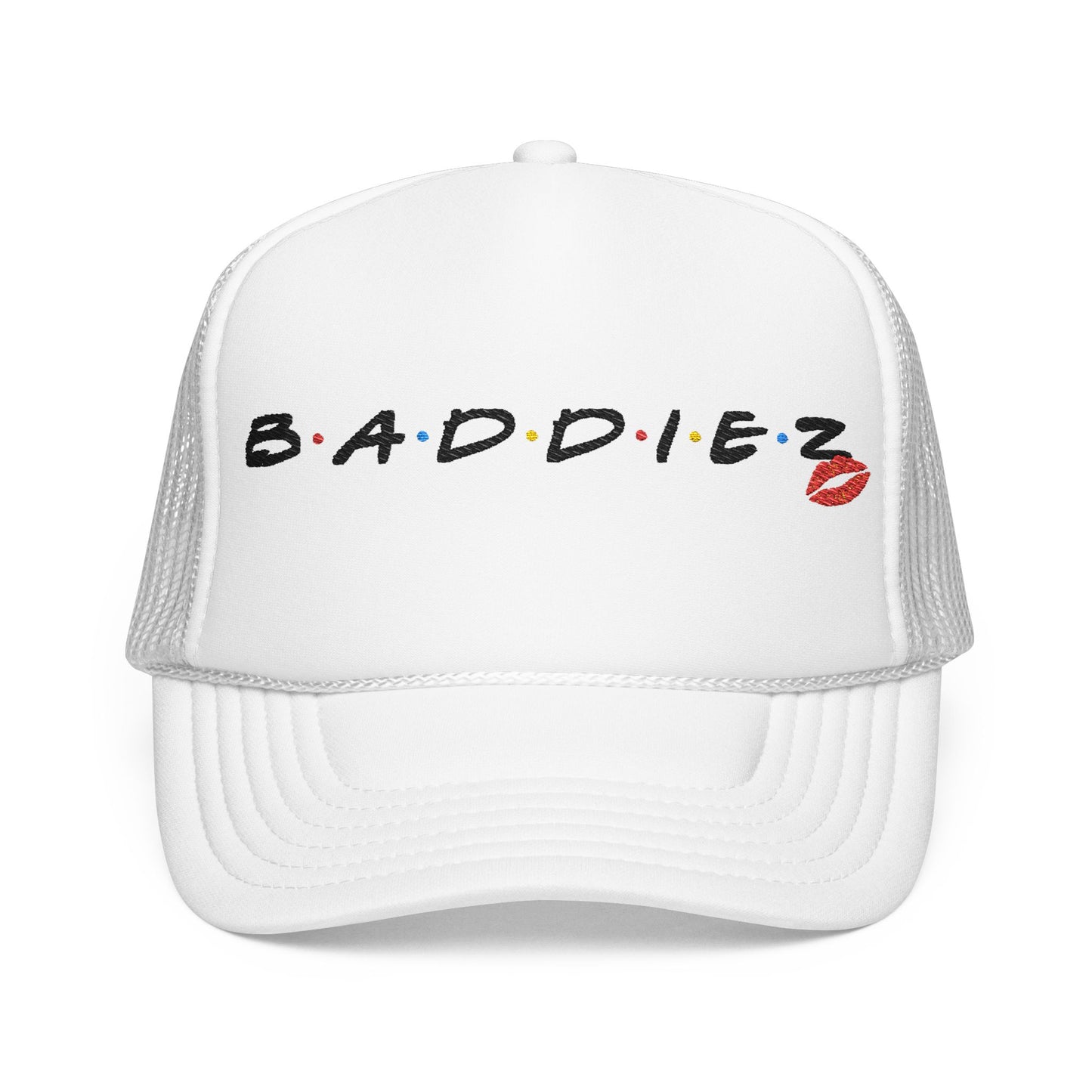 Baddiez Trucker Hat — Foam Mesh Snapback Cap