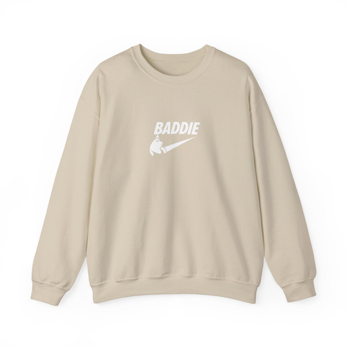 Classic White Crewneck Sweatshirt