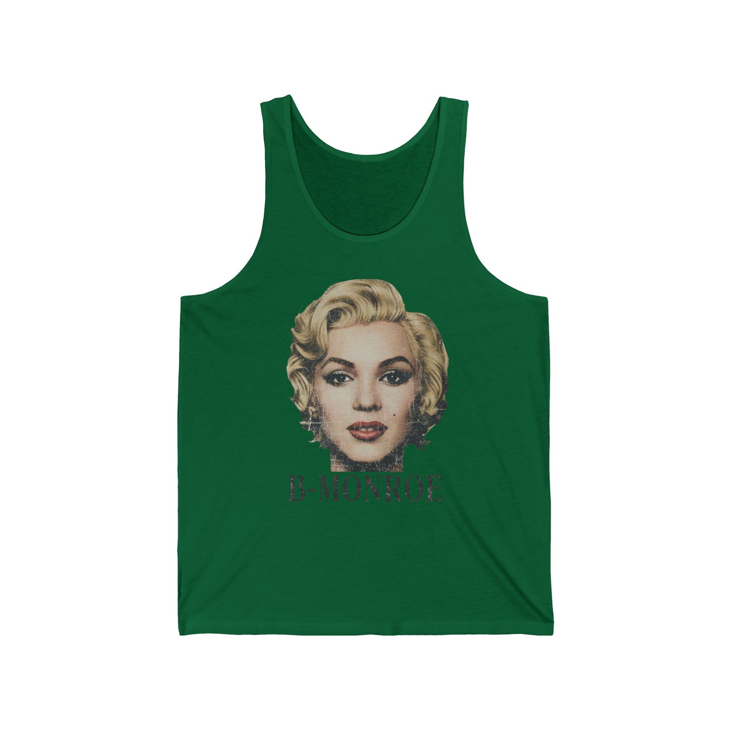 B-MONROE Vintage Glam Graphic Tank top