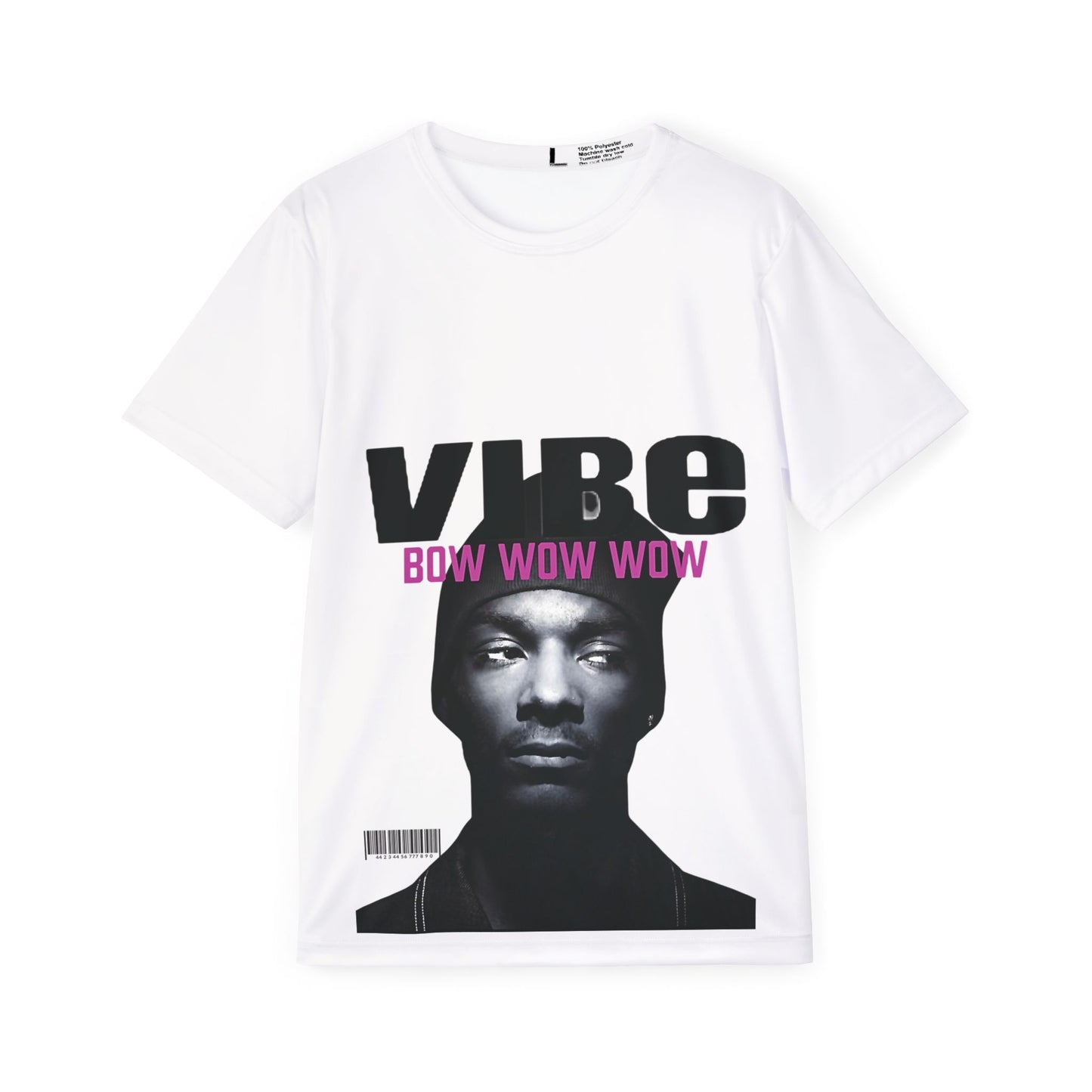 Vibe "Bow Wow Wow" Men's Sports Jersey — Graphic Music Portrait Tee