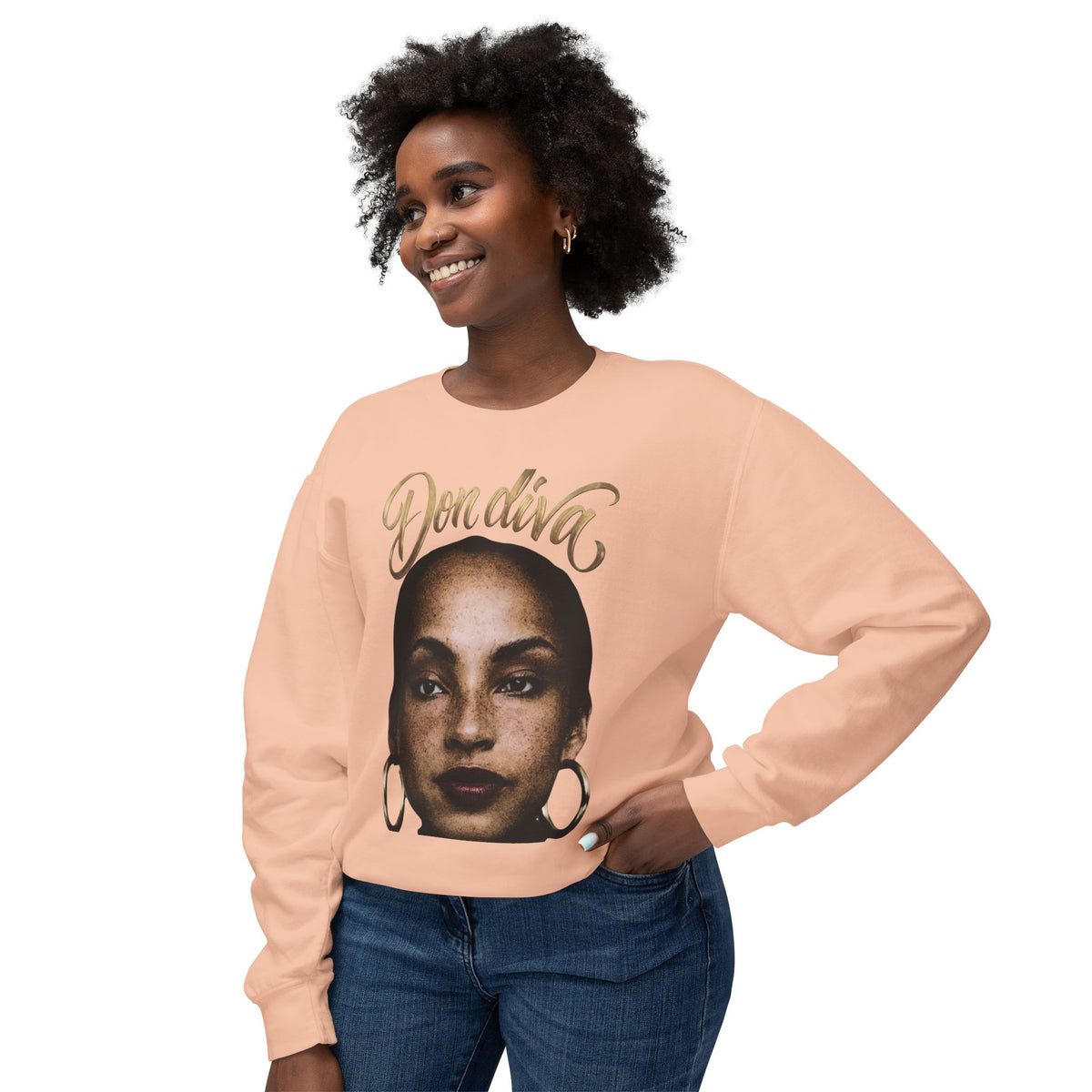 Don Diva Sade  Portrait Sweatshirt