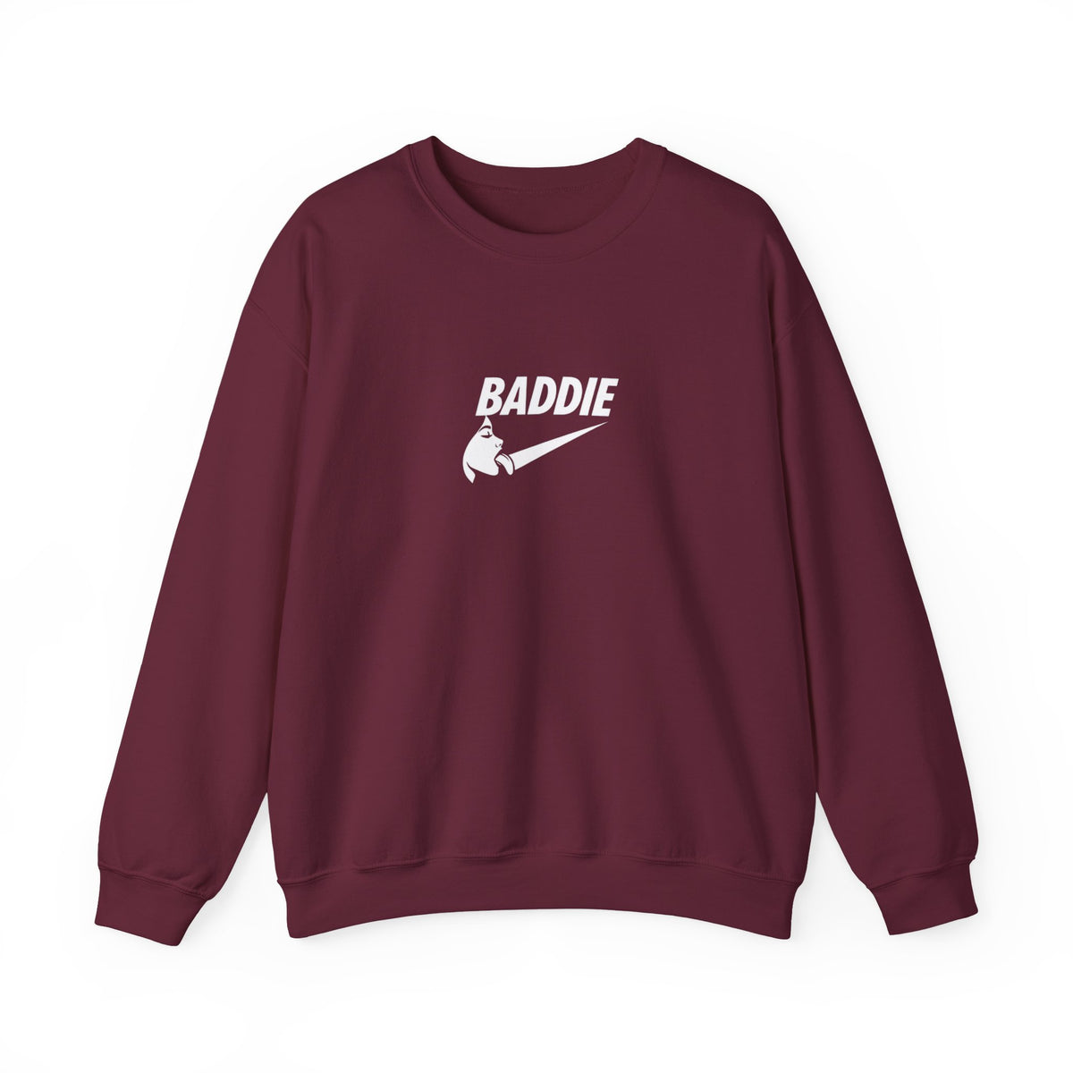Classic White Crewneck Sweatshirt