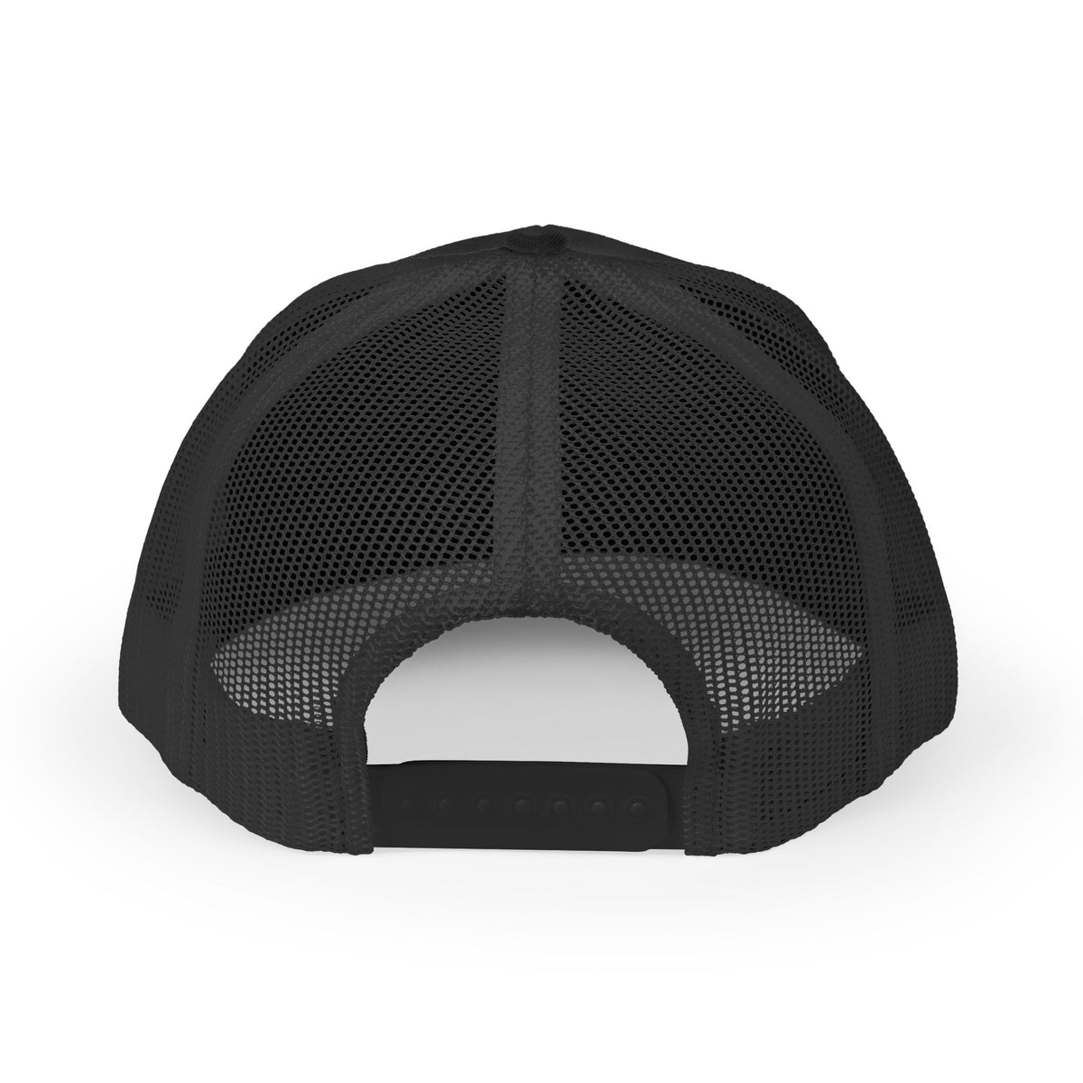 Baddie Trucker Cap — Retro Distressed Logo Snapback Hat
