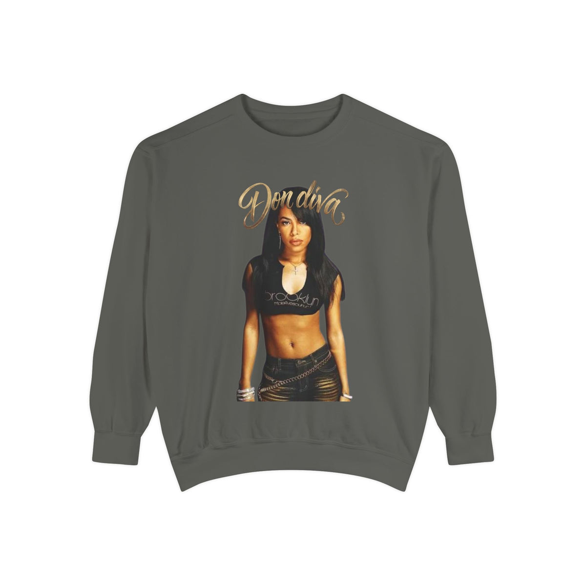Don Diva Aaliyah  Graphic Sweatshirt