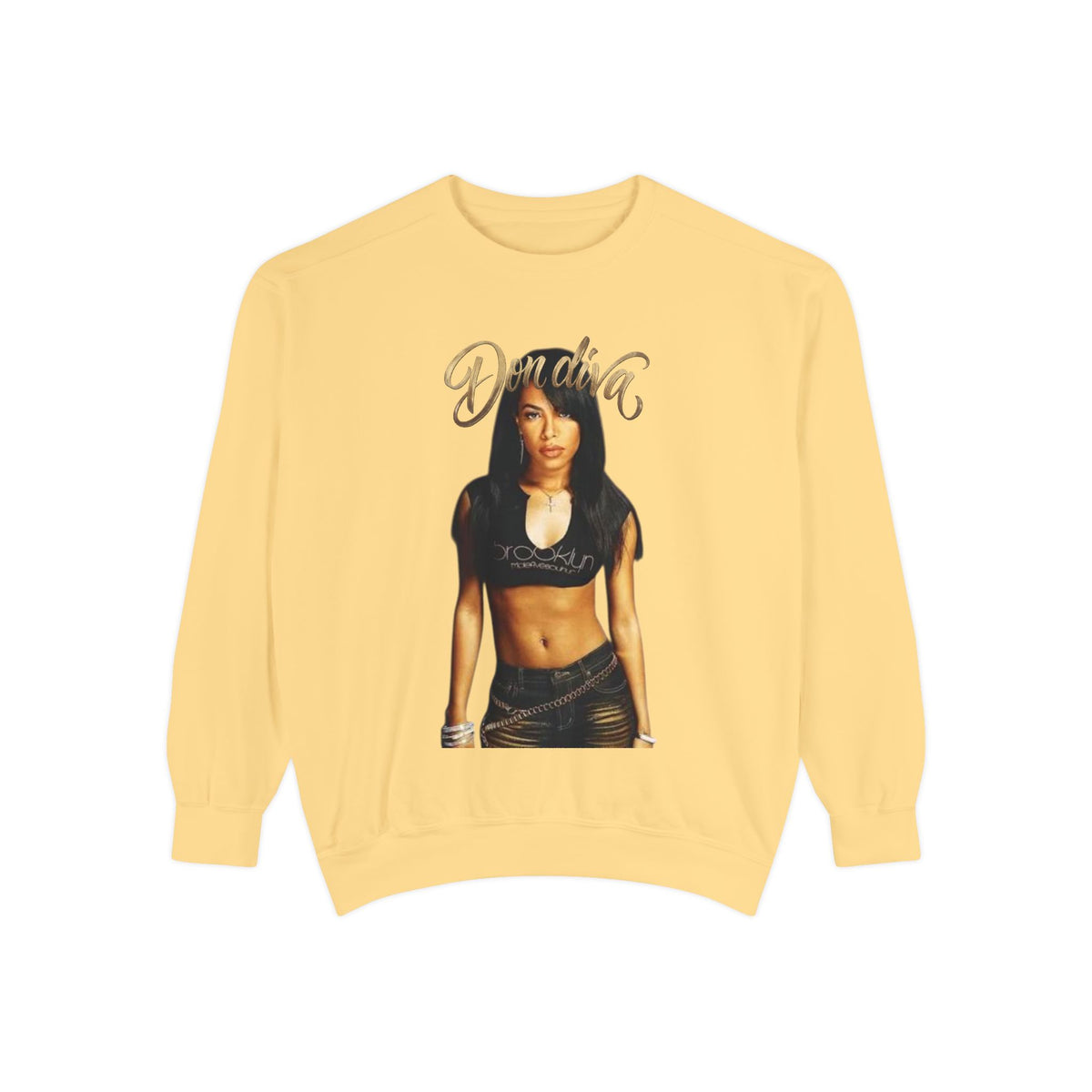 Don Diva Aaliyah  Graphic Sweatshirt