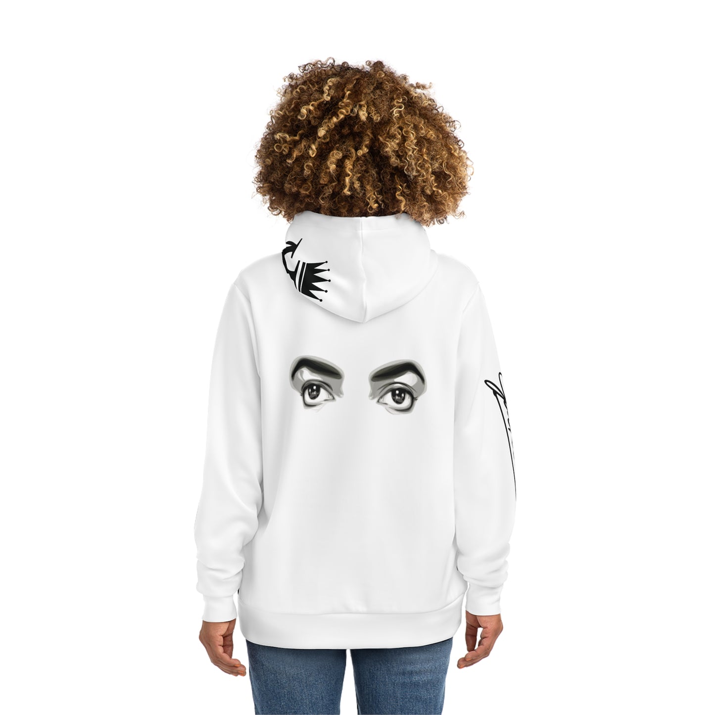 MJ FOREVER Stylish Graphic Hoodie, Trendy Streetwear, Unisex Fashion Sweatshirt, Casual Chic Apparel, Unique Gift for Her, Daily Comfy Hoodie