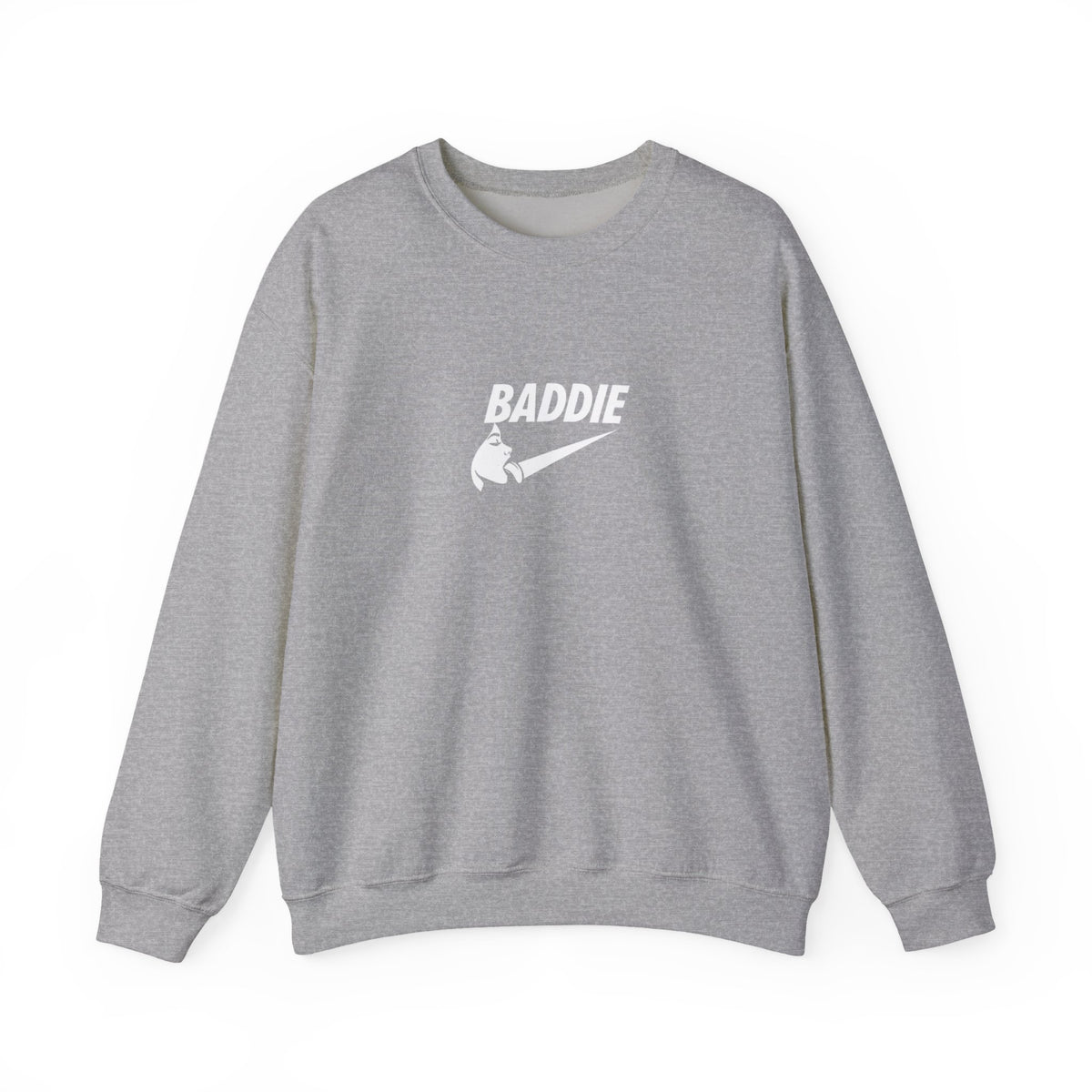 Classic White Crewneck Sweatshirt