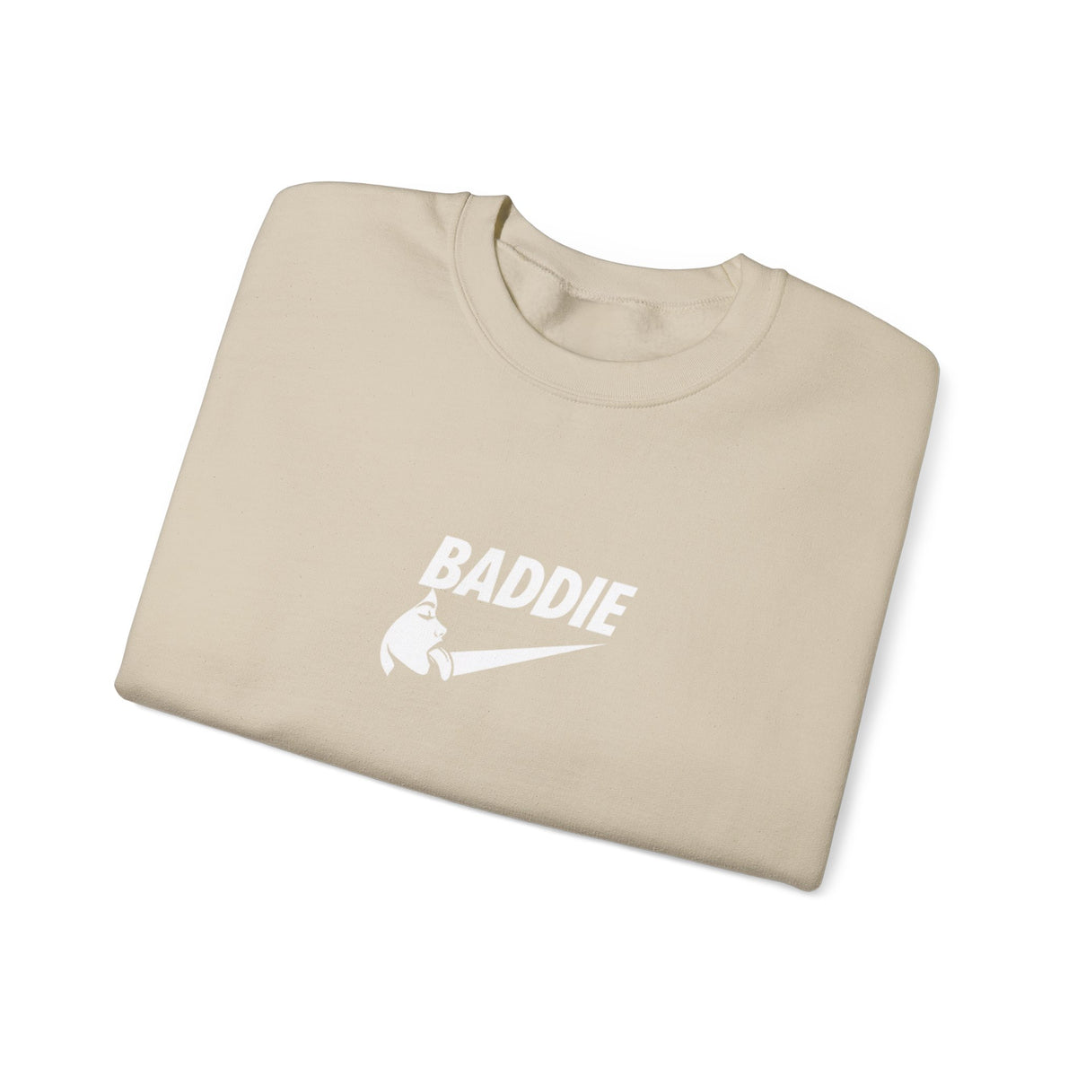 Classic White Crewneck Sweatshirt