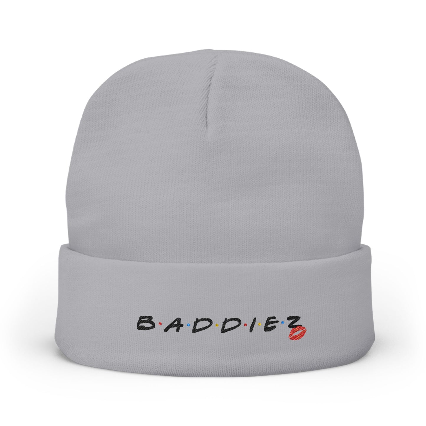 Baddiez Knit Beanie, Cozy Winter Hat, Street Style Accessory, Trendy Fashion Beanie, Gift for Him/Her, Casual Wear
