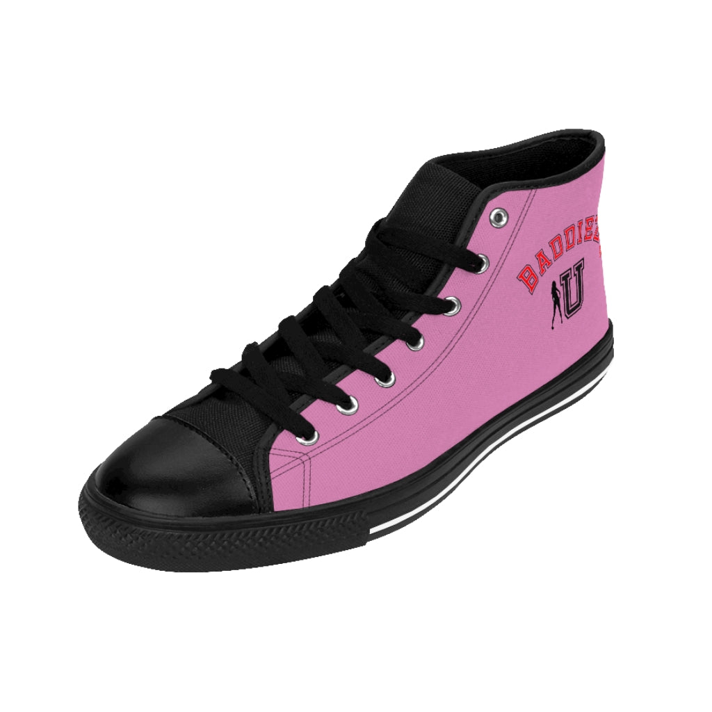 Baddiez U Women's High-top Sneakers (Pink)