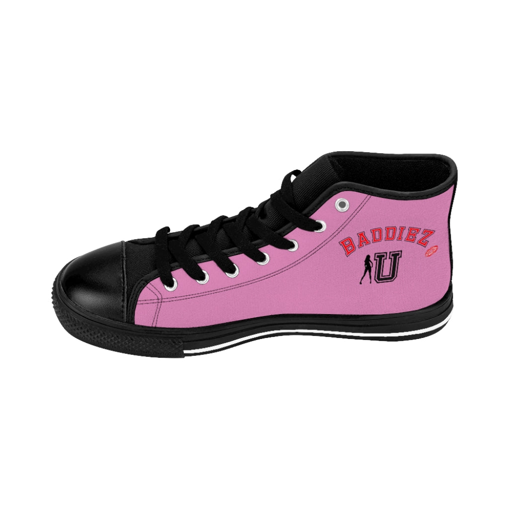 Baddiez U Women's High-top Sneakers (Pink)