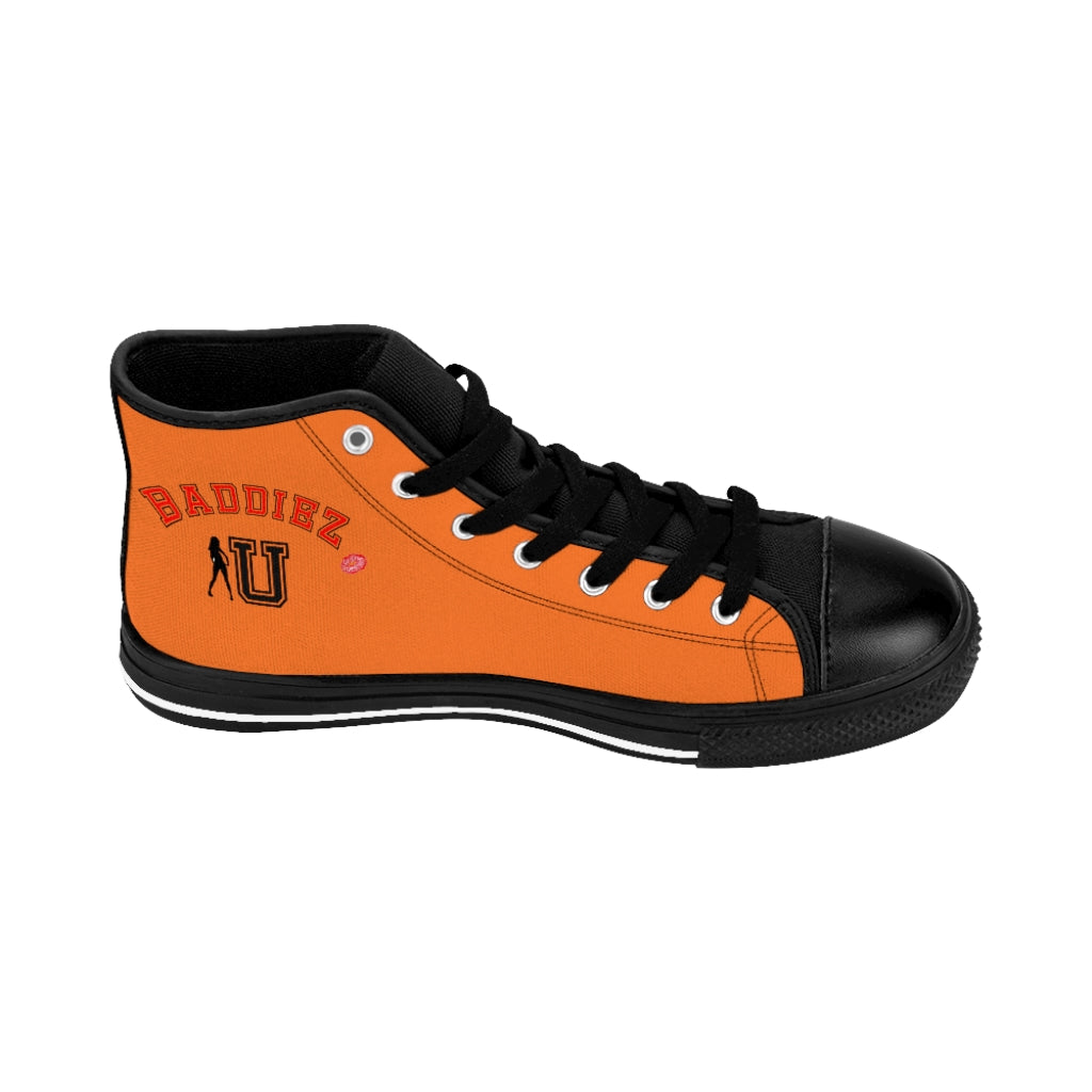 Baddiez U Women's High-top Sneakers (Orange)