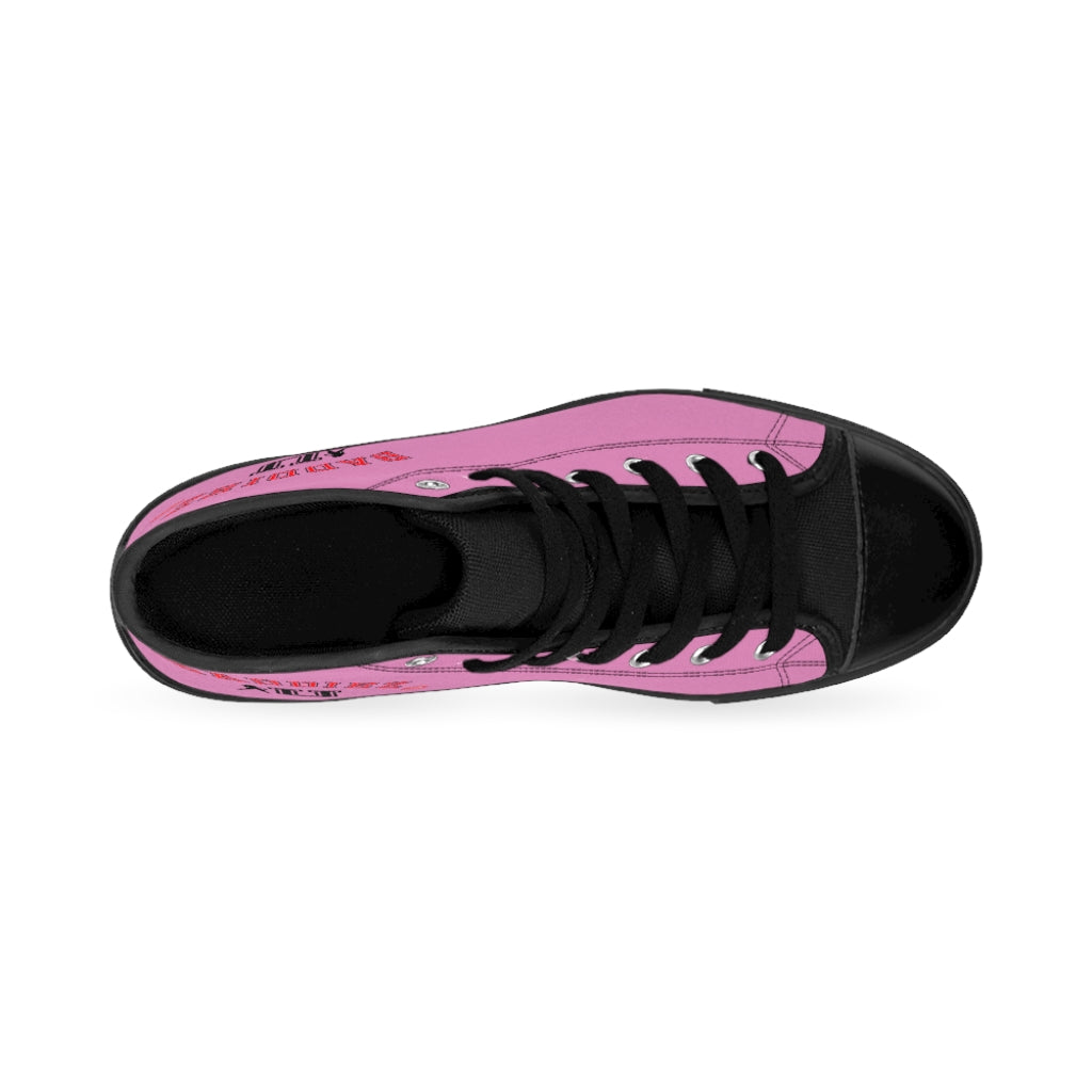 Baddiez U Women's High-top Sneakers (Pink)